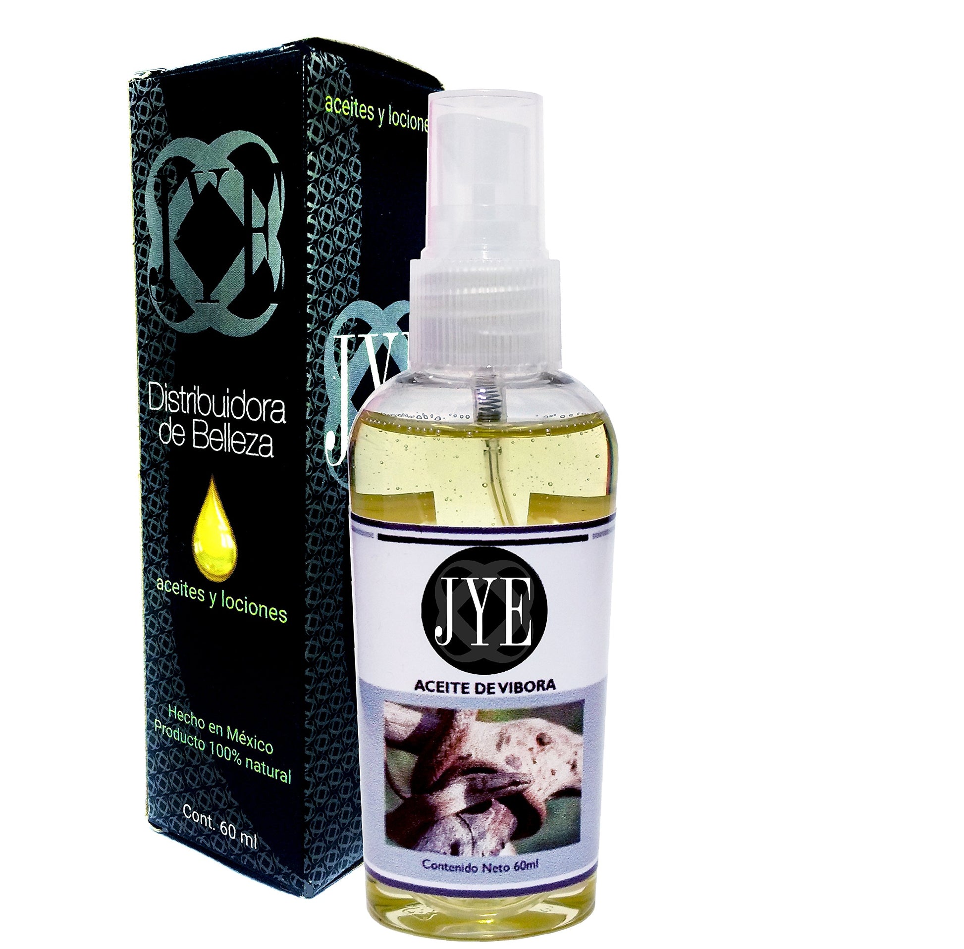 Aceite de Vibora JYE Natural rápida absorción, textura ligera, para masajes