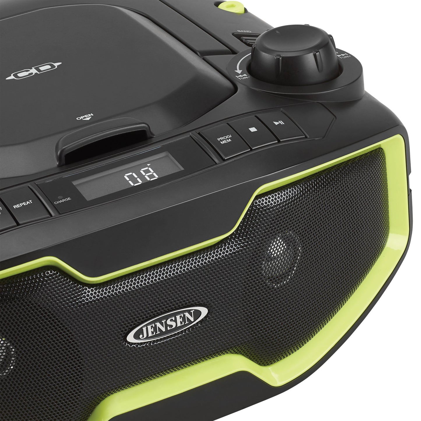 Jensen Home - Reproductor de CD (CD-575), Color Negro