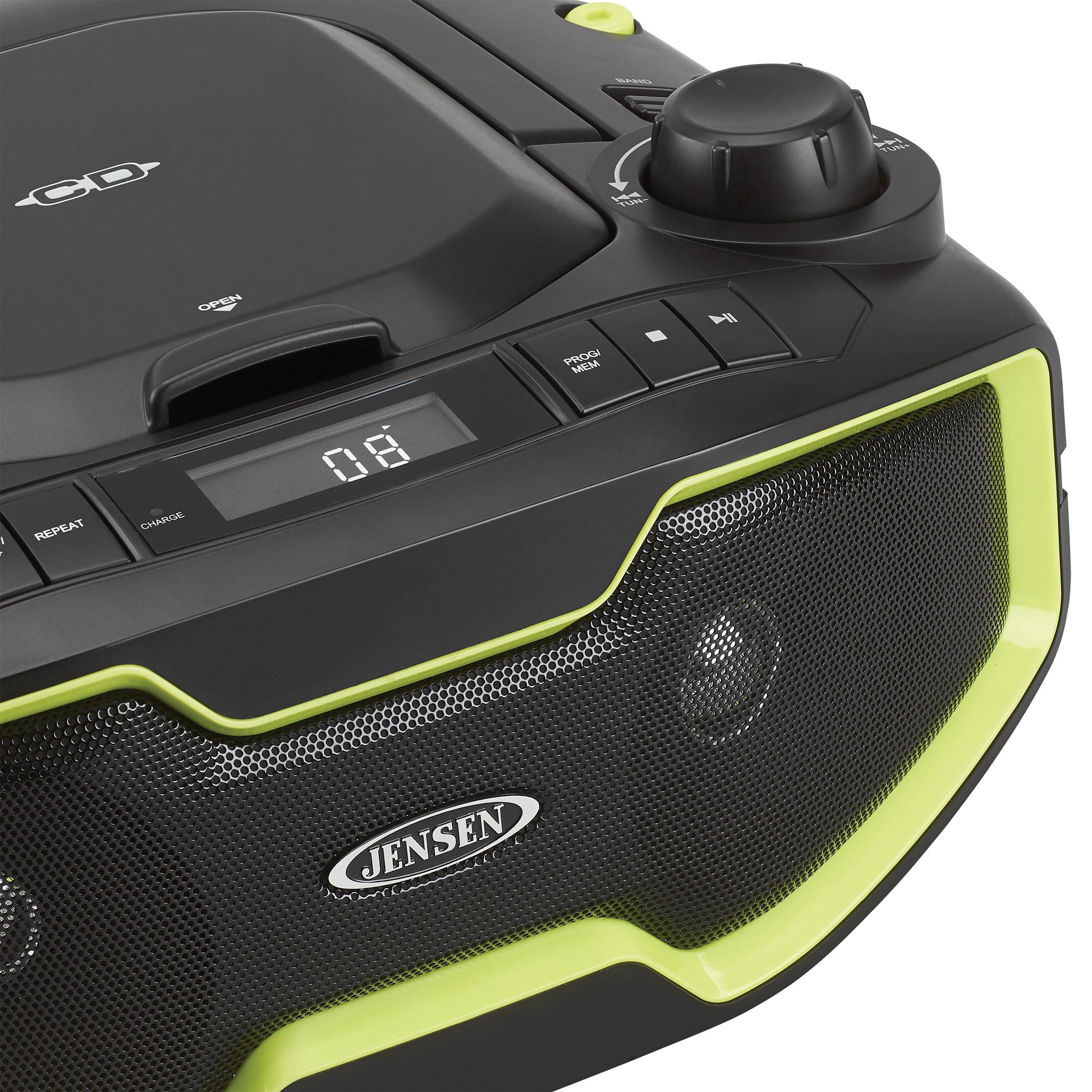 Jensen Home - Reproductor de CD (CD-575), Color Negro