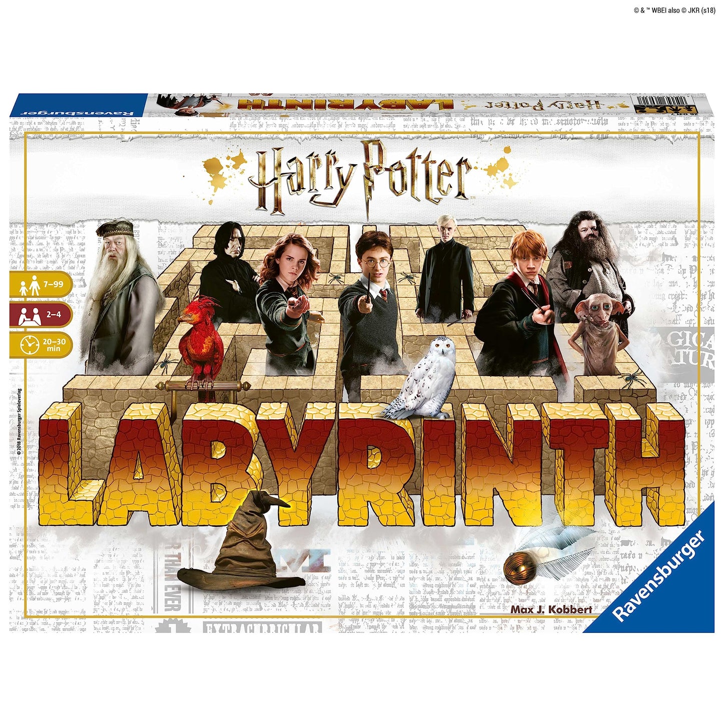 Juego de Tablero Ravensburger Harry Potter Labyrinth