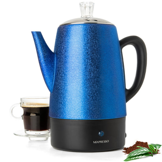 Cafetera Eléctrica Mixpresso Acero Inoxidable con Función de Mantener el Calor
