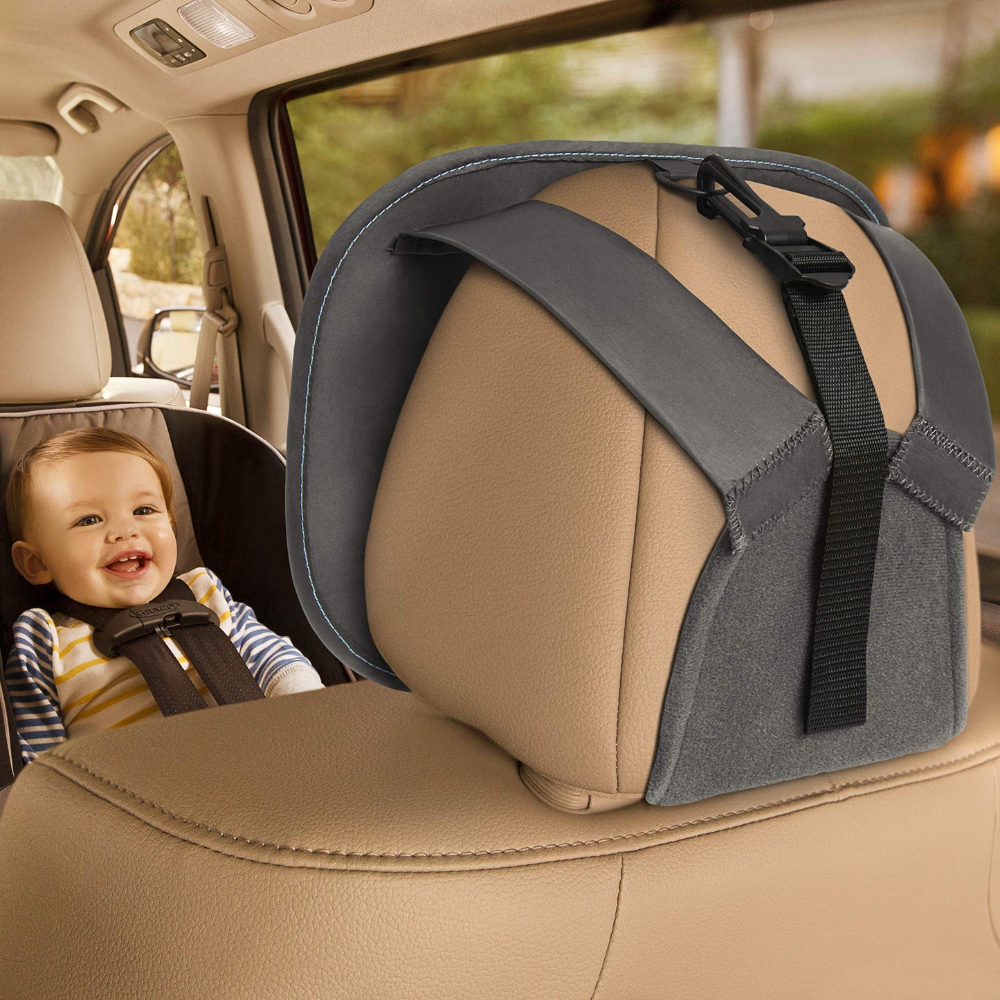 Munchkin Brica Espejo de Carro, Bebé a la Vista para Seguridad en el Auto