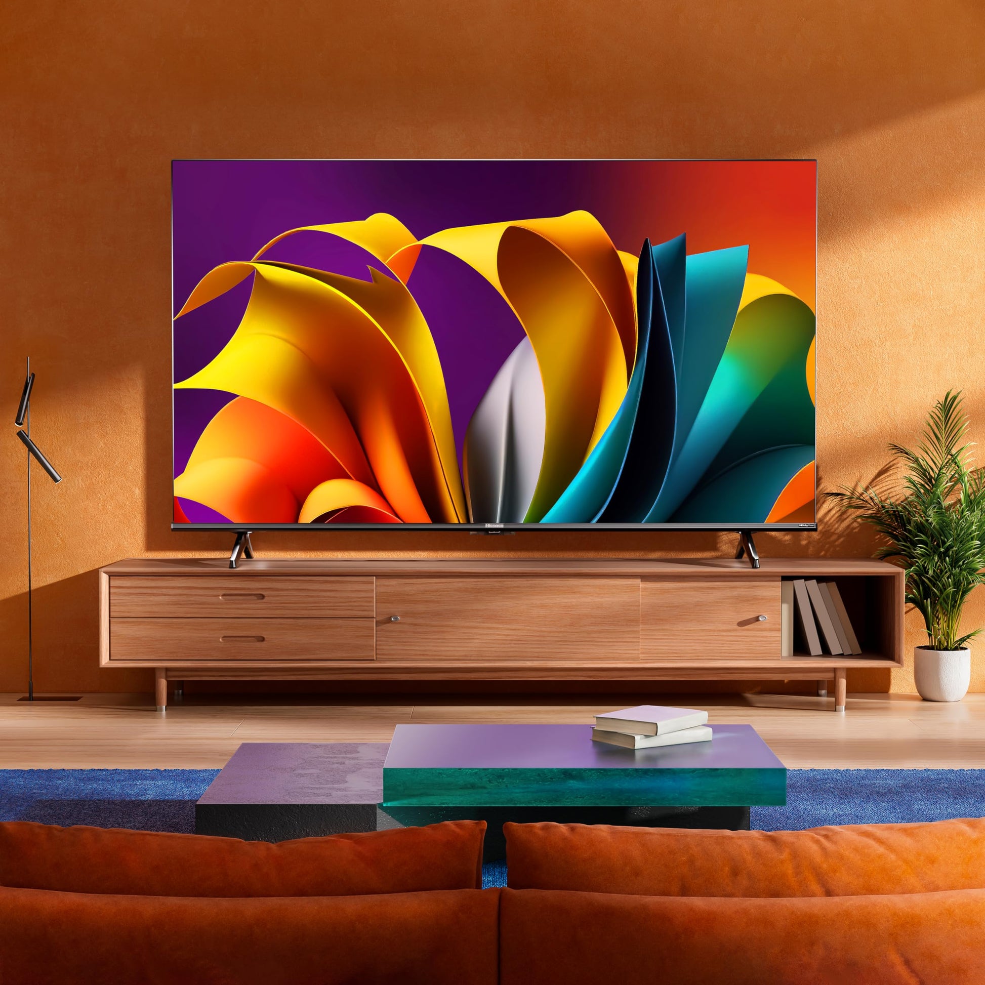 Hisense Television A6N Pantalla 50 Pulgadas, Smart Google TV UHD 4K,Control Remoto por Voz con Alexa, Dolby Vision, Amplia Gama de Colores, Modo de Juego Plus, ALLM,mira TV en Vivo sin Cable