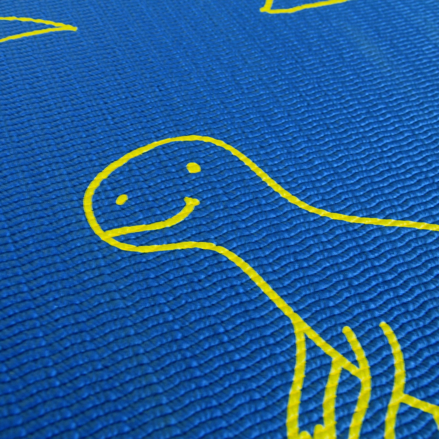 DaisyOsbor Merrithew Esterilla de Yoga y Ejercicio para niños, Dinoland (Azul)