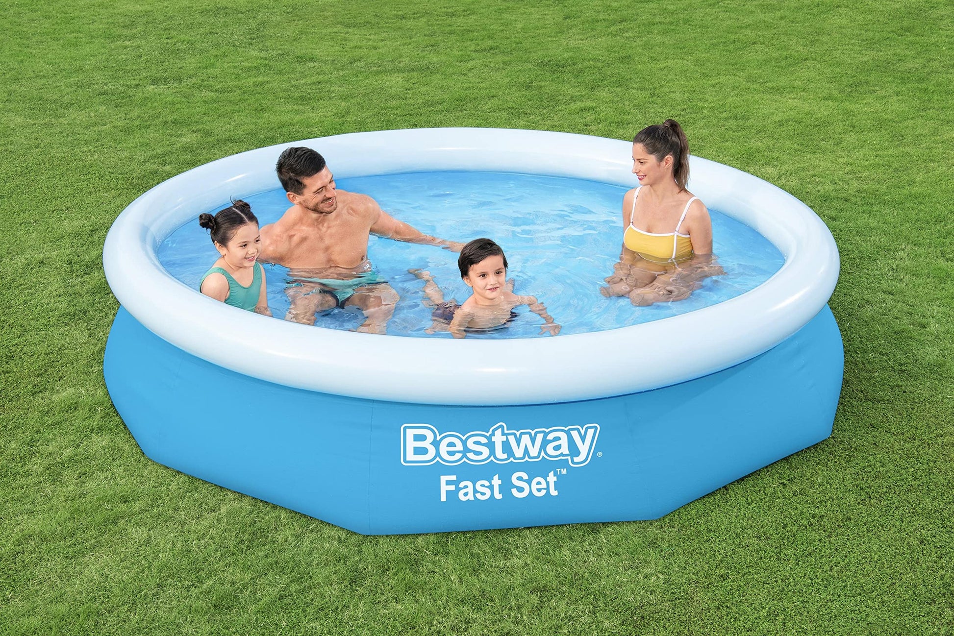 Bestway Alberca Inflable Fast Set 305x66cm Familiar Jardin