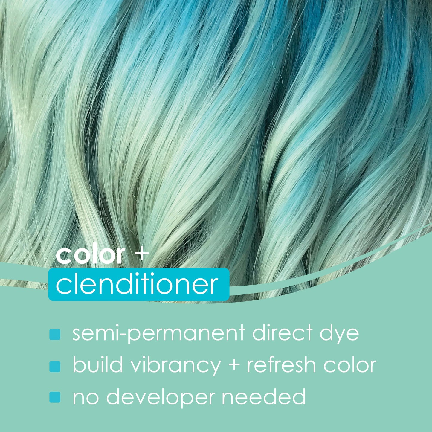 Keracolor Color Plus Clenditioner, Mint, 12 ounce