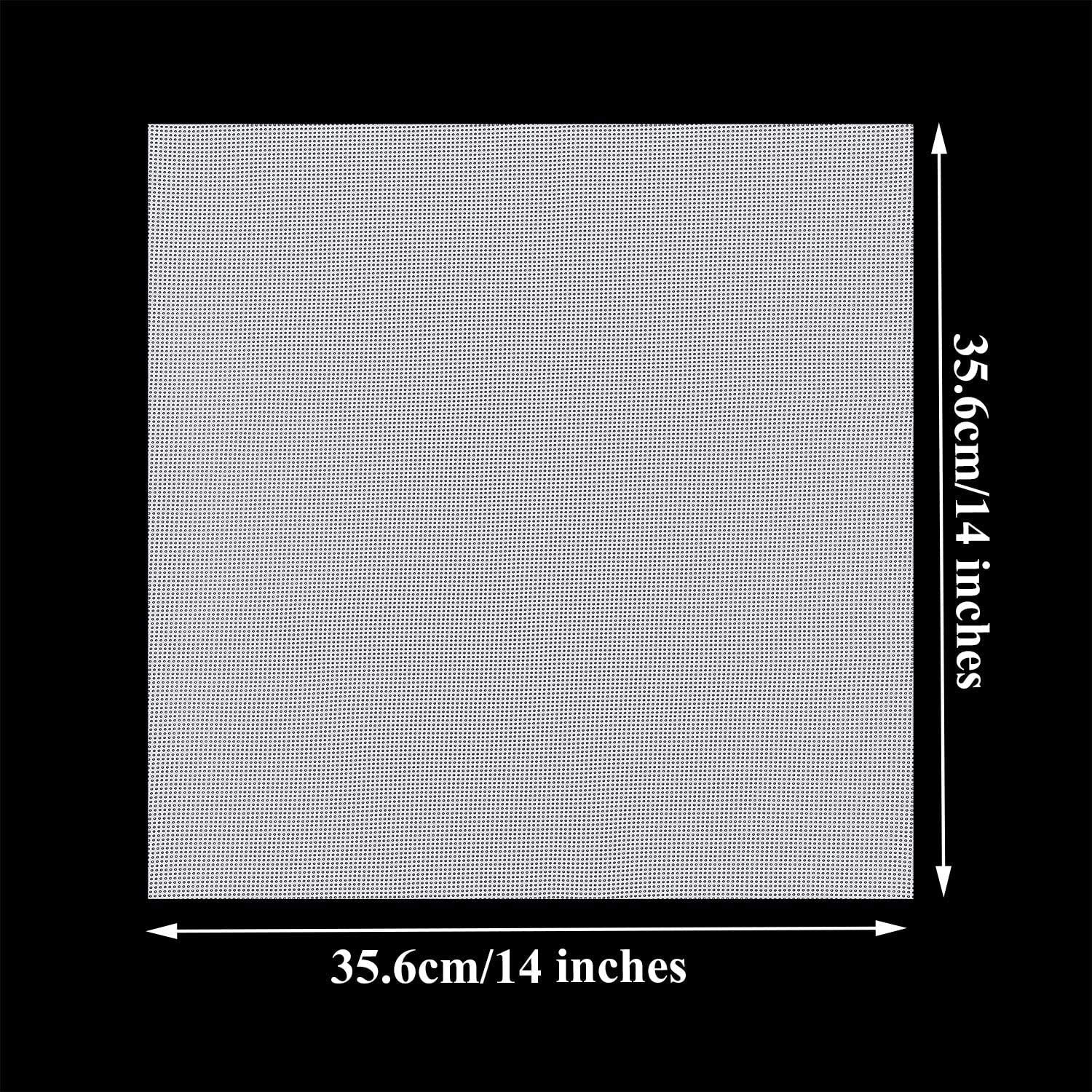 Globalis - Superior , Pack de 9 superorganización no-stick, Dupont Teflon re-utilizable deshidratador de comida hojas para Excalibur 2500, 2900, 3500, 3900 ó 3926 T. Medidas de hoja 35,56 cm x 35,56 cm se ajusta Excalibur 5 Y 9 bandejas.