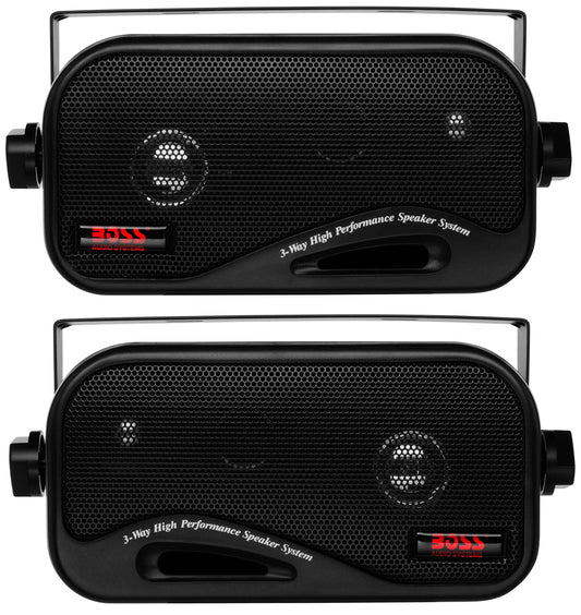 Boss Audio AVA6200 80-Watt 3 Way Auto Enclosed System Speaker