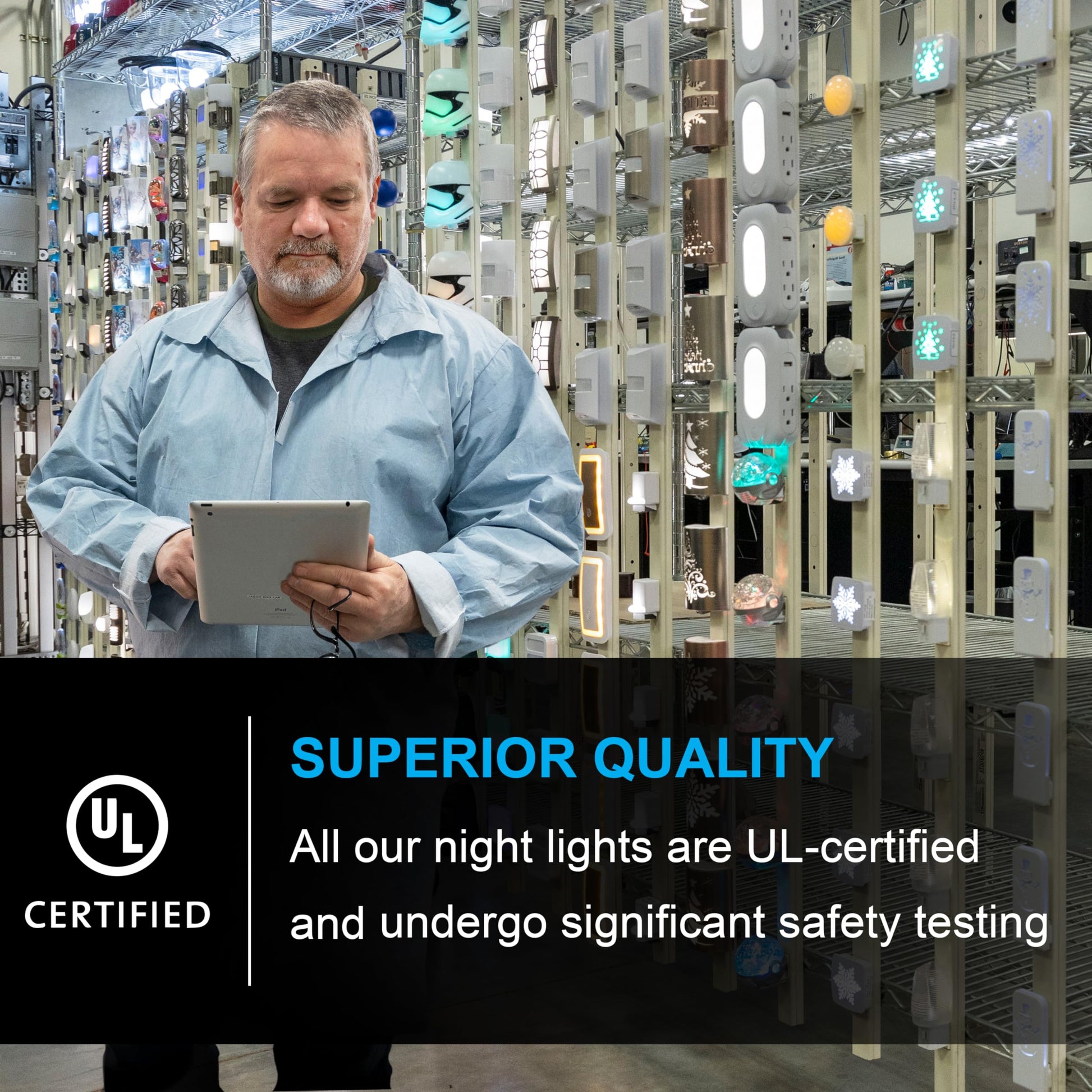 GE Luz Nocturna LED, Blanca Con Sensor De Movimiento Y Luz, 20 Lúmenes, Certificacion-UL, Moderna Ideal Para Sala De Estar, Baño, Dormitorio, Guardería, 1 Pieza, 40865