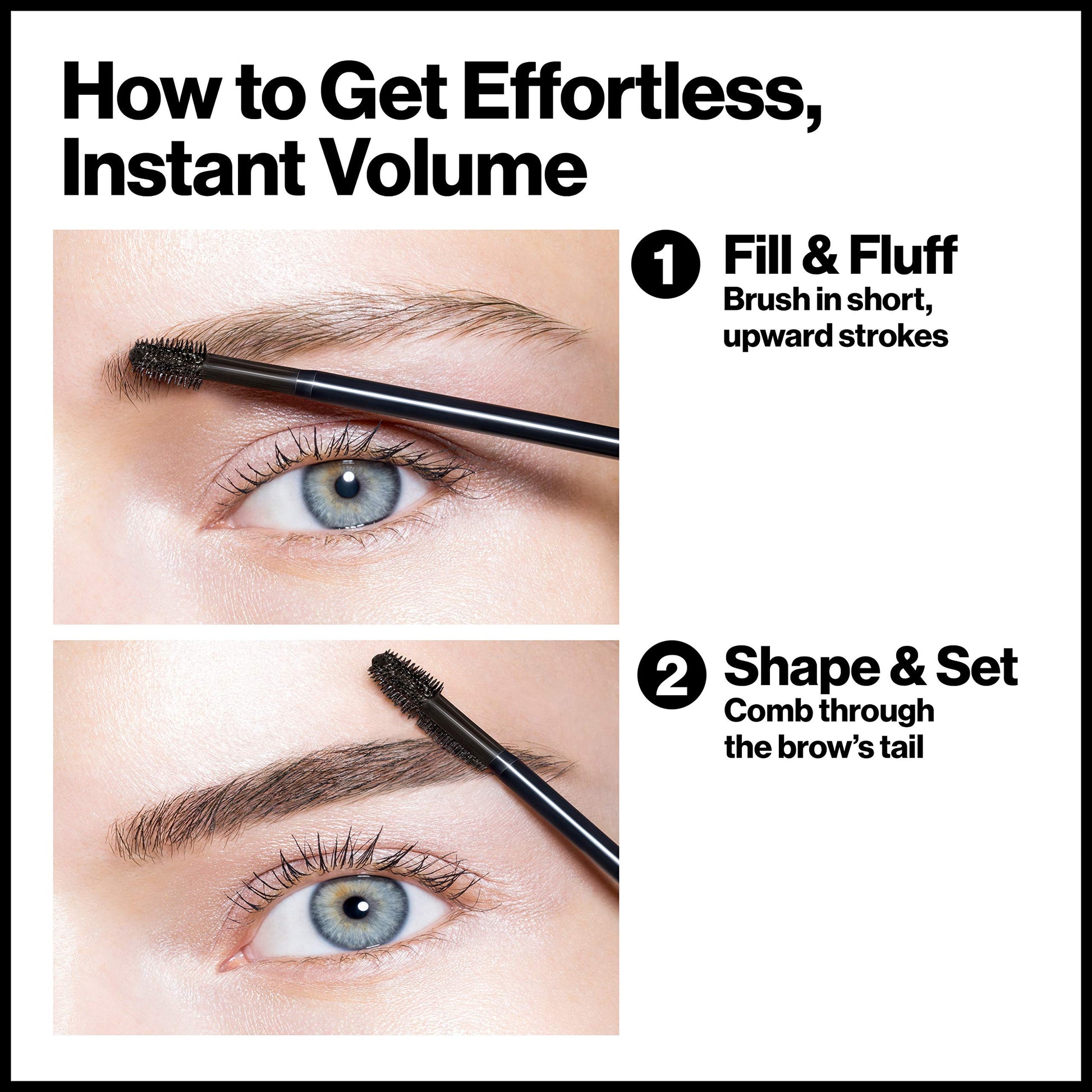 Revlon Colorstay brow filler and fiber tono medium brown Medium Brown