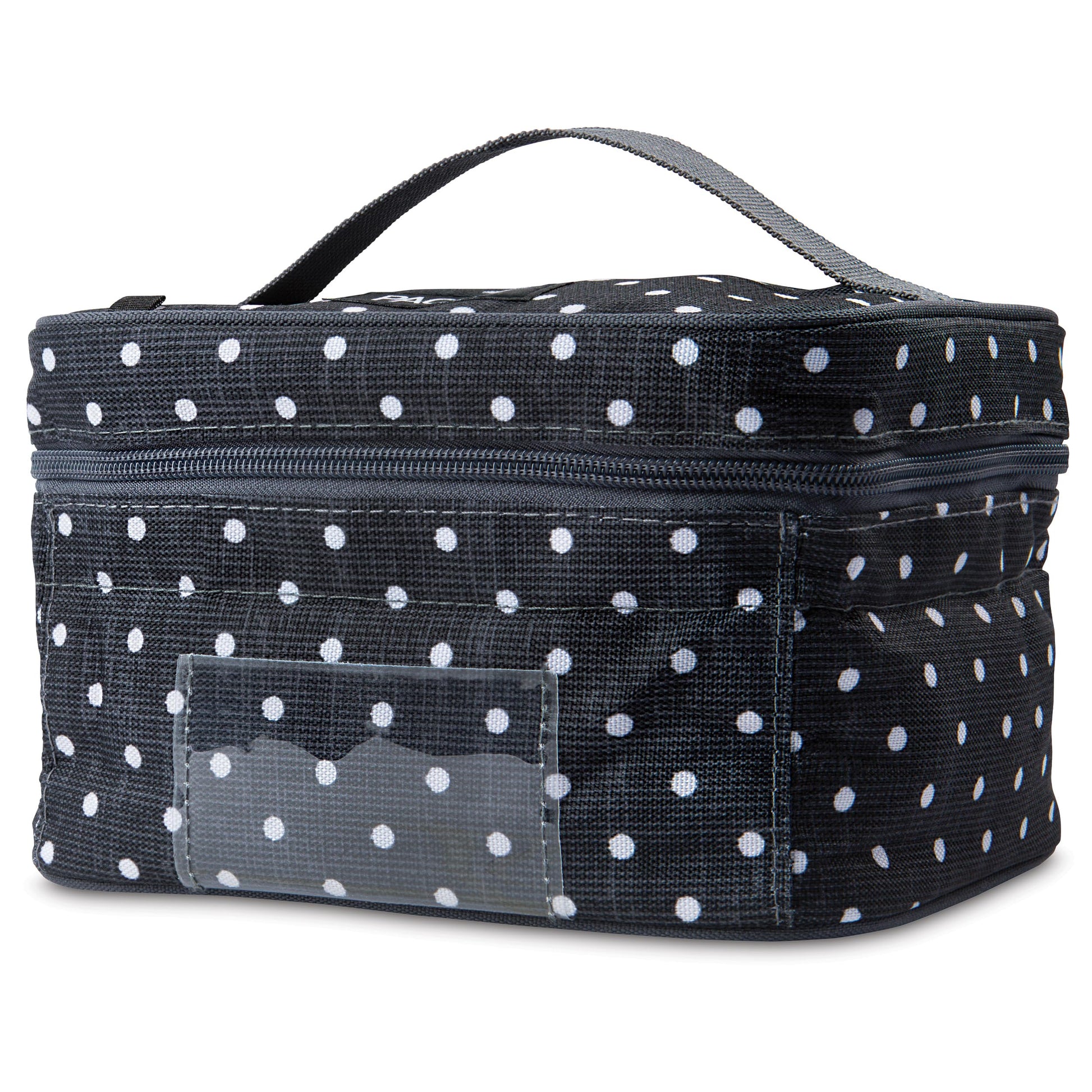 Enfriador de Botellas PackIt Lunares con Tecnología EcoFreeze Plegable, Reutilizable y Asa Superior para Leche Materna y Fórmula