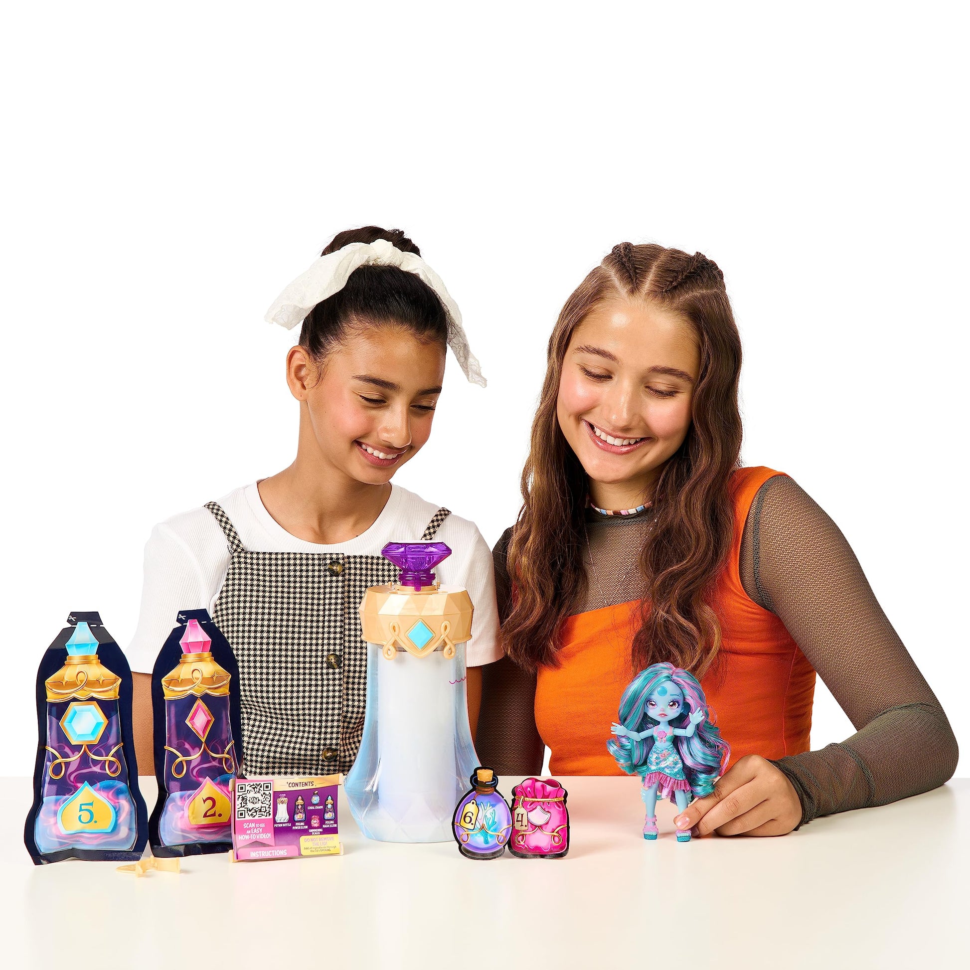 Magic Mixies Pixlings Marena Doll Single Pack Aqua Muñeca Sopresa para Niñas Unboxing Increíble Temporada 1 Original de Bandai