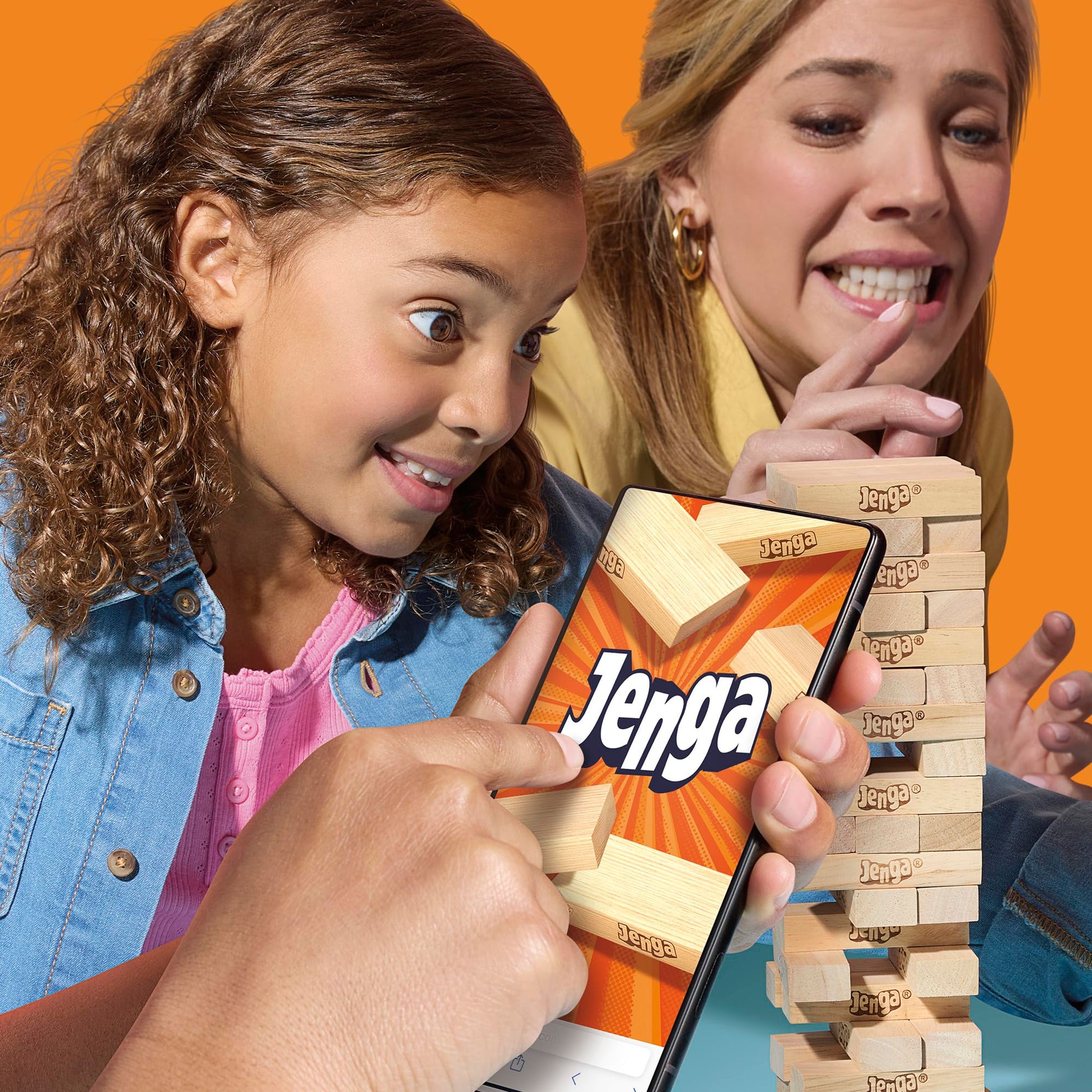 Hasbro Games Juego de Mesa Jenga Dado Digital