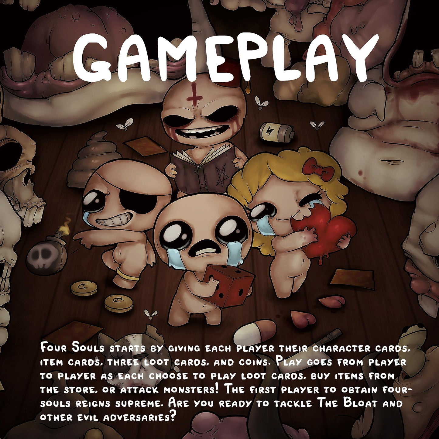 Juego de Cartas Studio71 The Binding of Isaac: Four Souls Ultimate Collection inglés para Adolescentes y Adultos