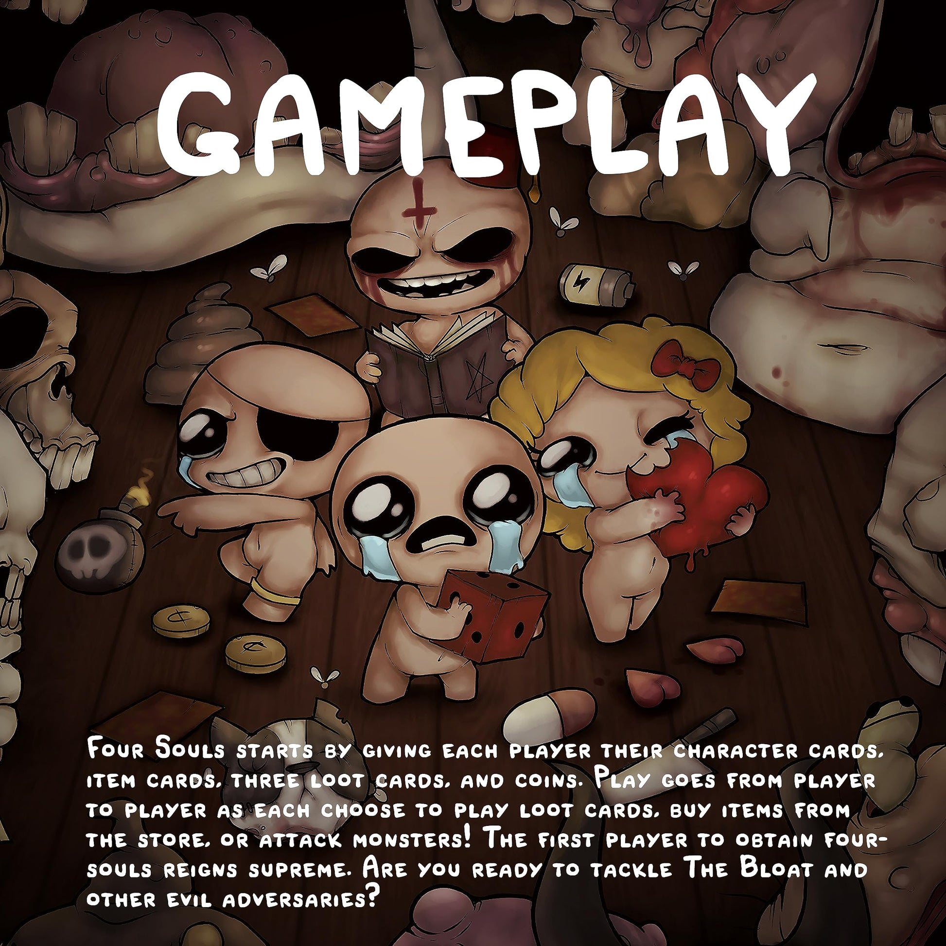 Juego de Cartas Studio71 The Binding of Isaac: Four Souls Ultimate Collection inglés para Adolescentes y Adultos