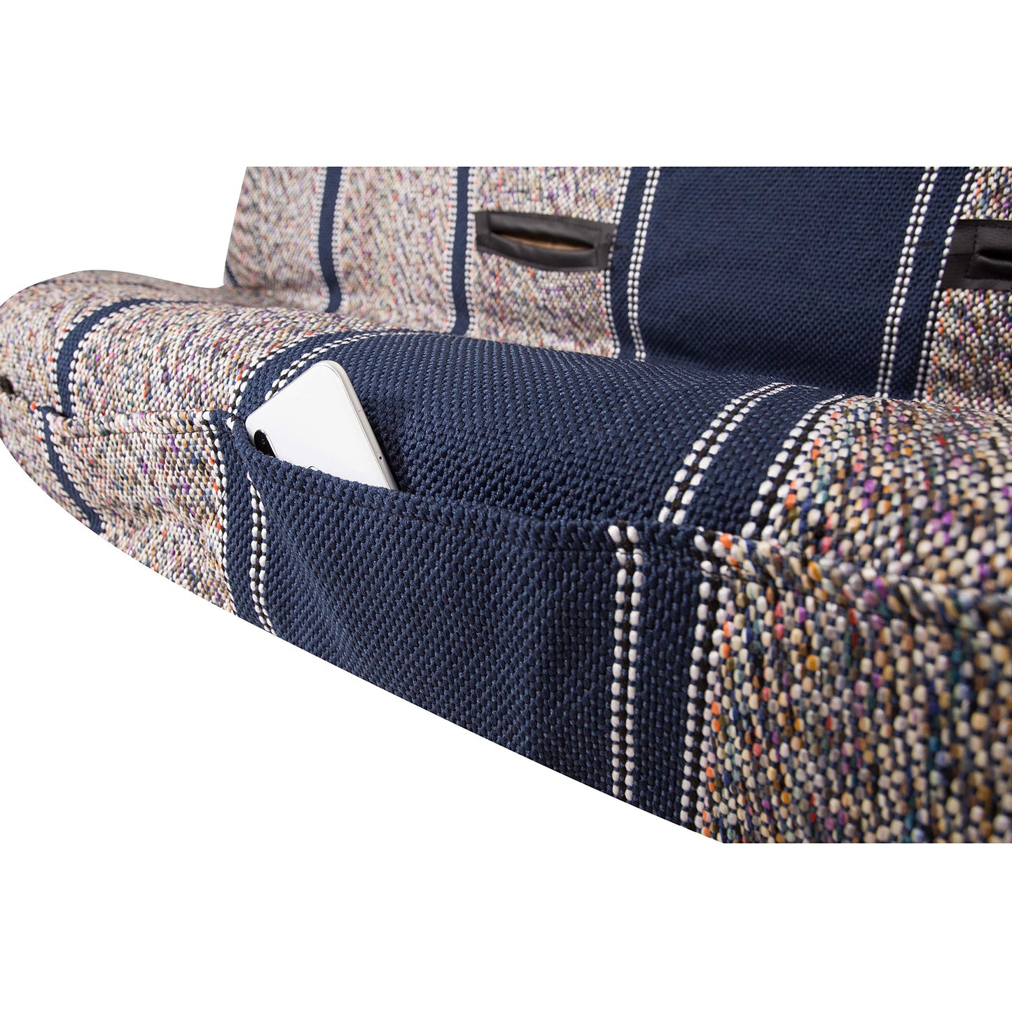 West Coast - Funda de asiento universal para sillín Baja de tamaño completo, Azul