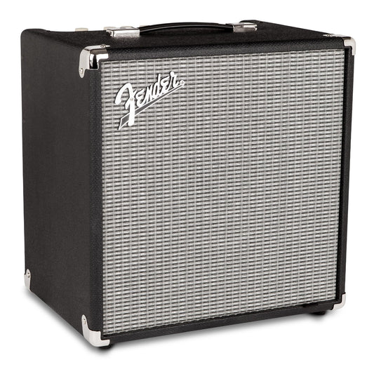 Fender Rumble 40 V3 Bass Amp for Bass Guitar, Bass Combo, 25 Watts, with 2-Year Warranty 8 Inch Speaker, with Overdrive Circuit and Mid-Scoop Contour Switch
