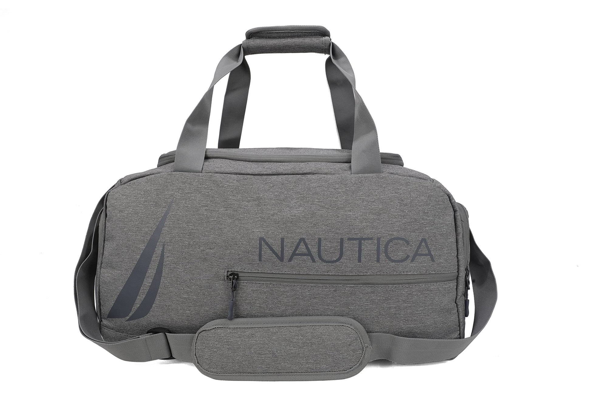 Bolsa de Deporte Nautica Gris con Interior Amplio para Adulto Unisex