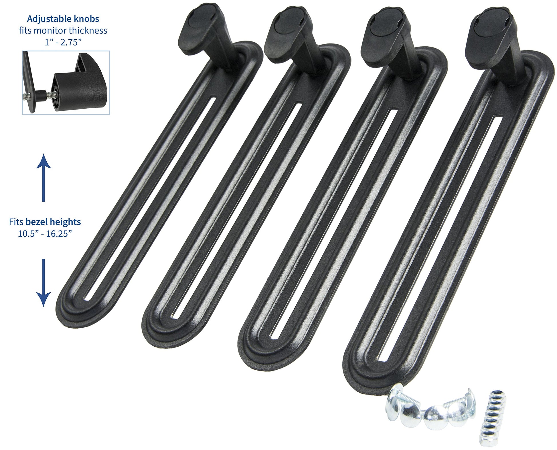 Adaptador VESA VIVO Negro Kit de Montaje para Monitor LED LCD de 13" a 27"