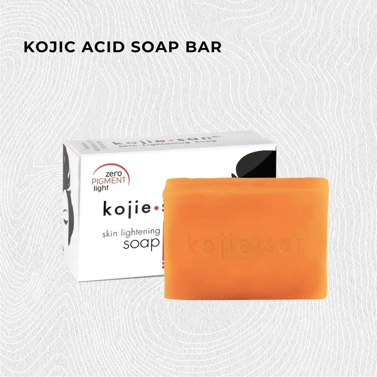 KOJIE SAN - Jabón Aclarante con Ácido Kójico para Rostro y Cuerpo - 2 Barras de 65 g