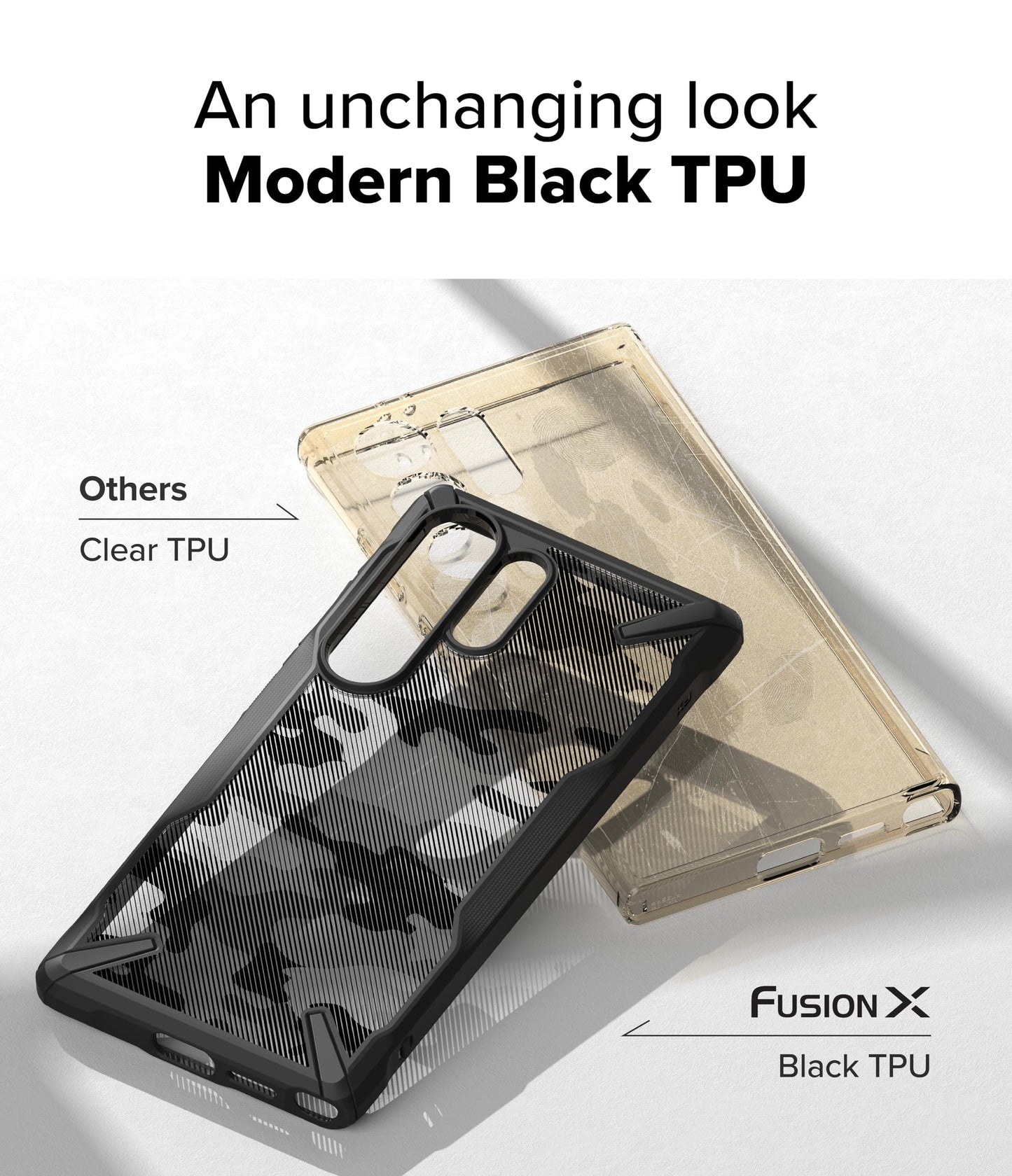 Funda Resistente Ringke Fusion-X Samsung Galaxy S25 Ultra Camo Black