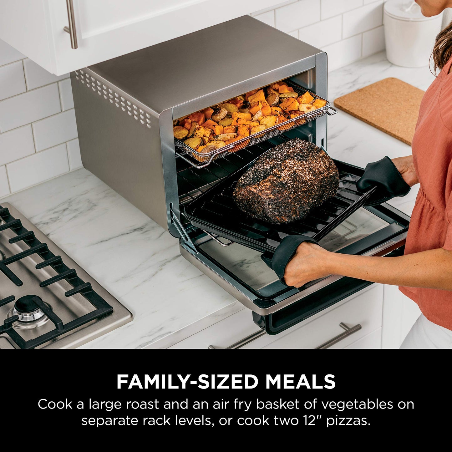 Ninja - Horno eléctrico con Air Fryer XL Pro 10 en 1, Foodi | DT201