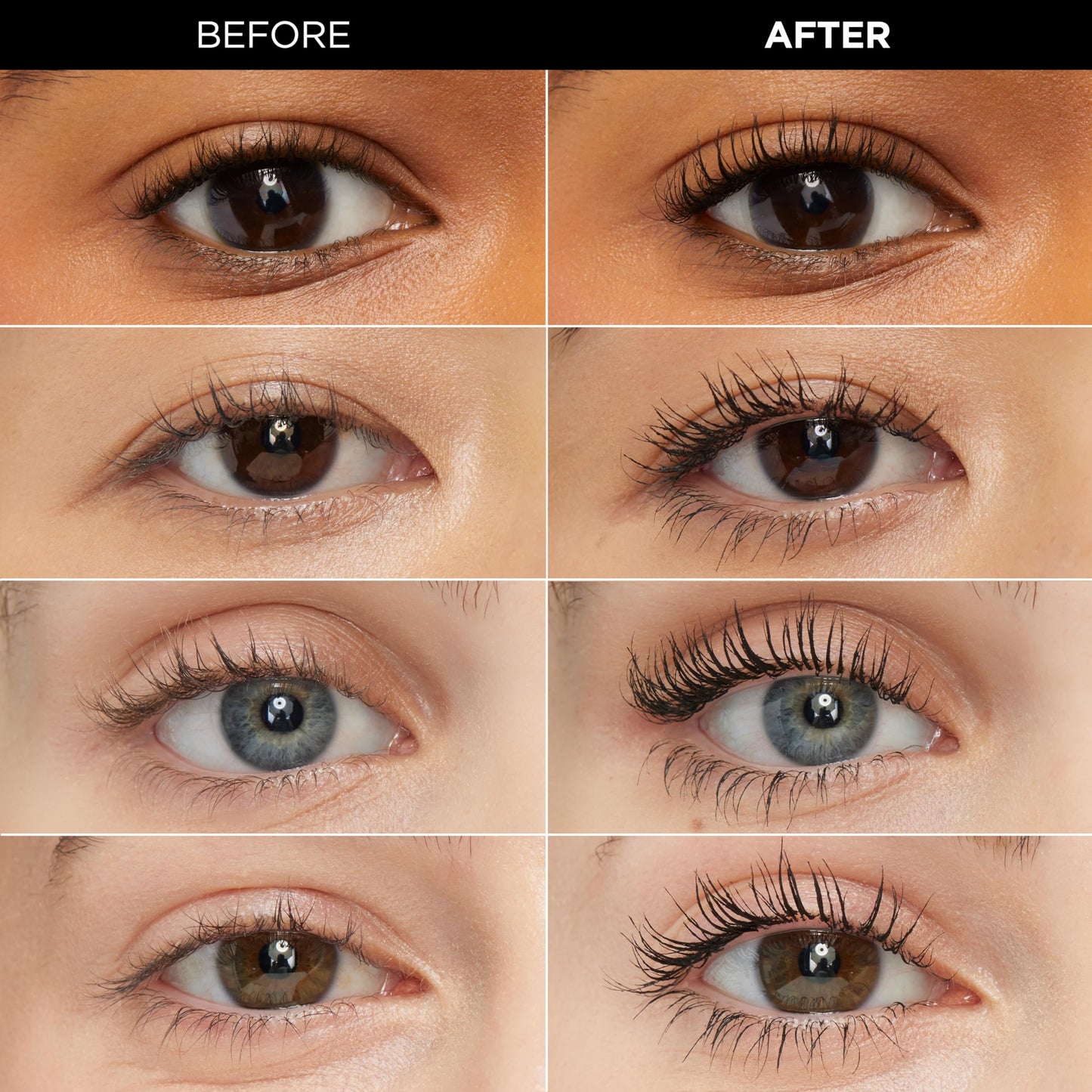 L'Oréal Paris - Máscara telescópica de maquillaje, Washable Blackest Black