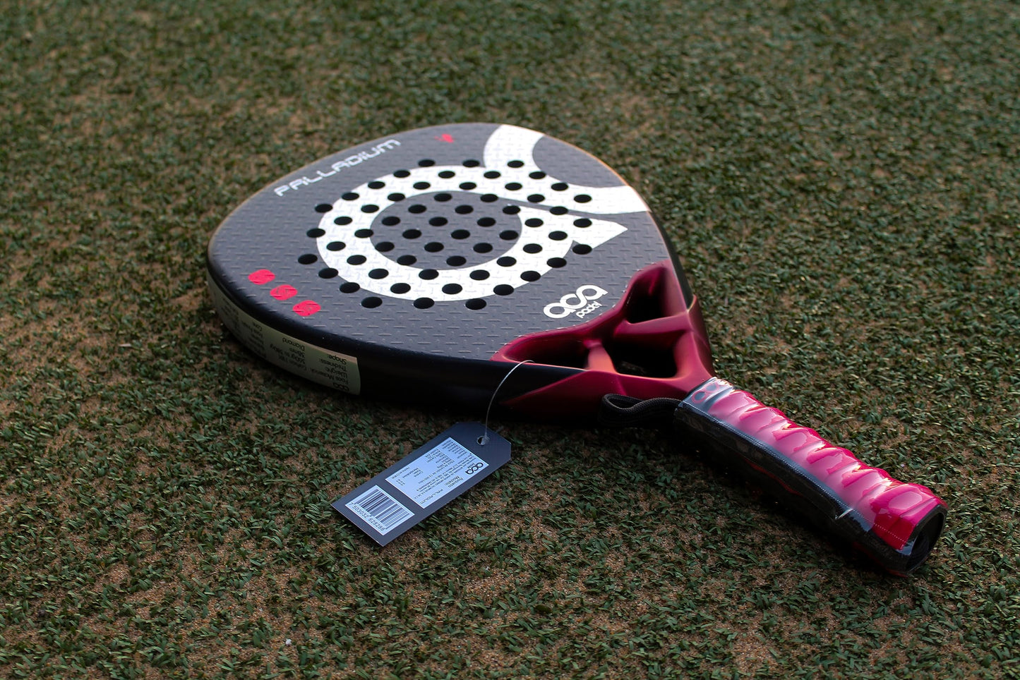 Pala de Pádel ACA Palladium Rojo y Metal Unitalla