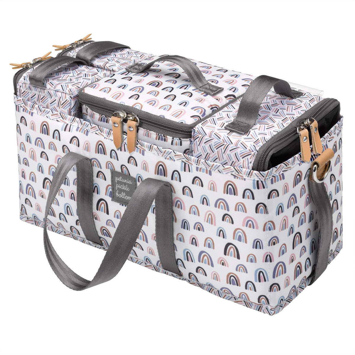 Organizador De Pañalera Y Carriola para Bebé Petunia Pickle Bottom Inter-Mix Deluxe Kit | Organizador de pañales para bebé | Mantén todo organizado en bolsa de pañales, cochecito o guardería - Unity