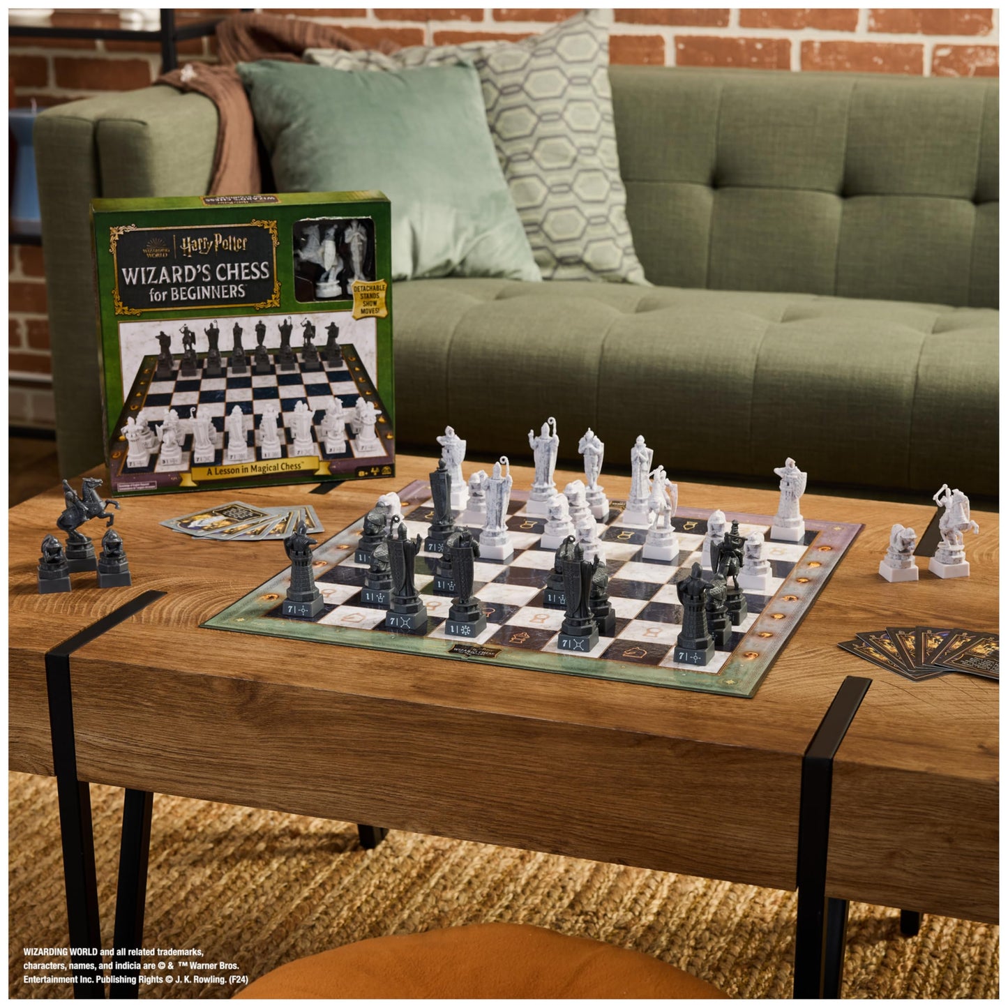 Juego de Ajedrez Spin Master Mundo Mágico de Harry Potter para Niños y Principiantes