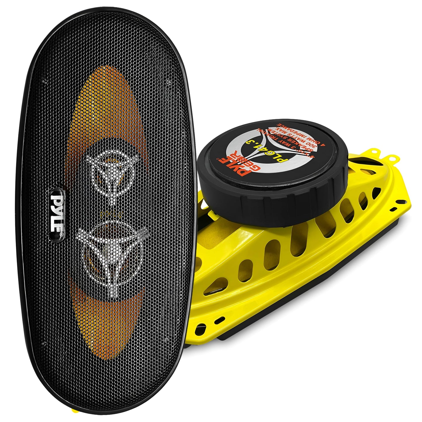 Bocinas para Auto Pyle 3 Vías Pro Negro 300 Watts