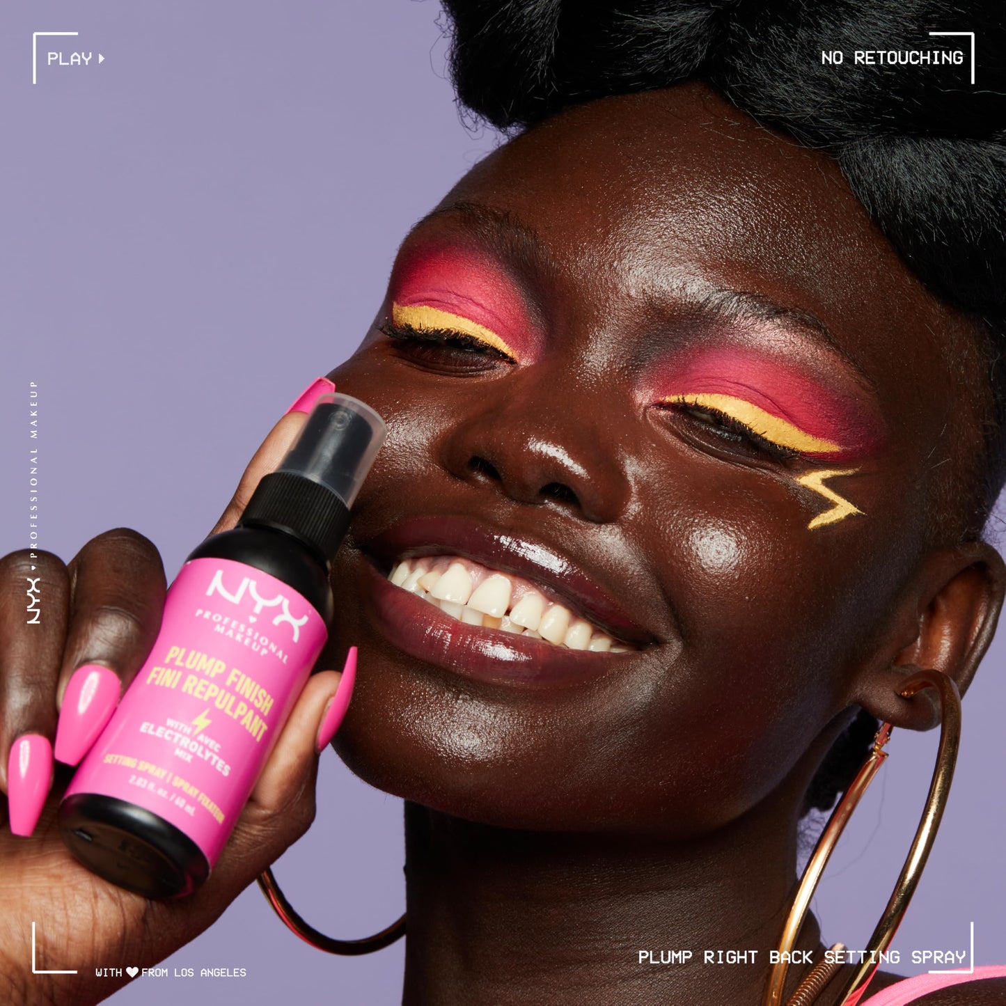 Fijador de Maquillaje NYX Professional Makeup Plump Finish