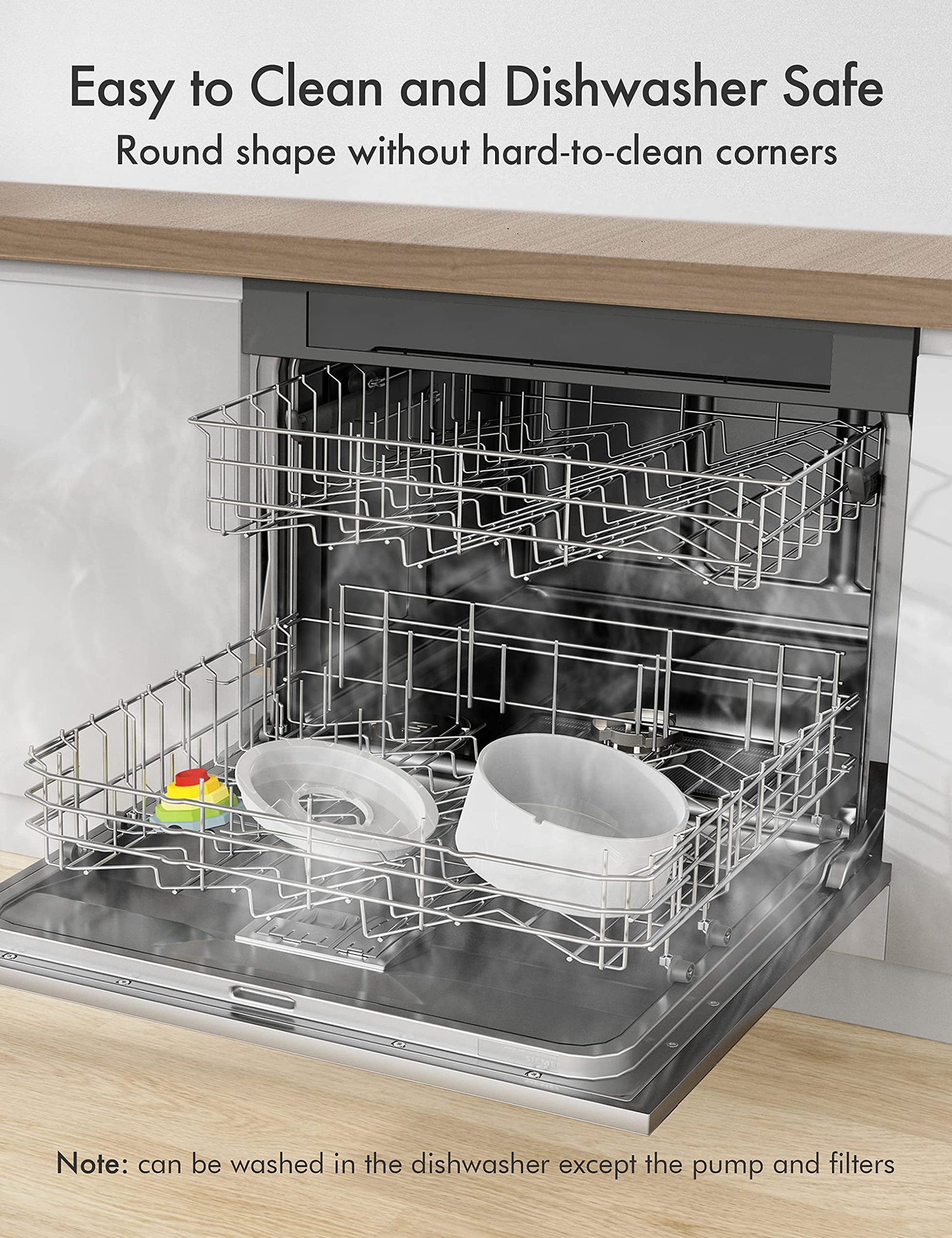 Filtros de Repuesto PETLIBRO para Fuente de Agua de Cerámica para Gatos 50 Onzas Filtración Cuádruple