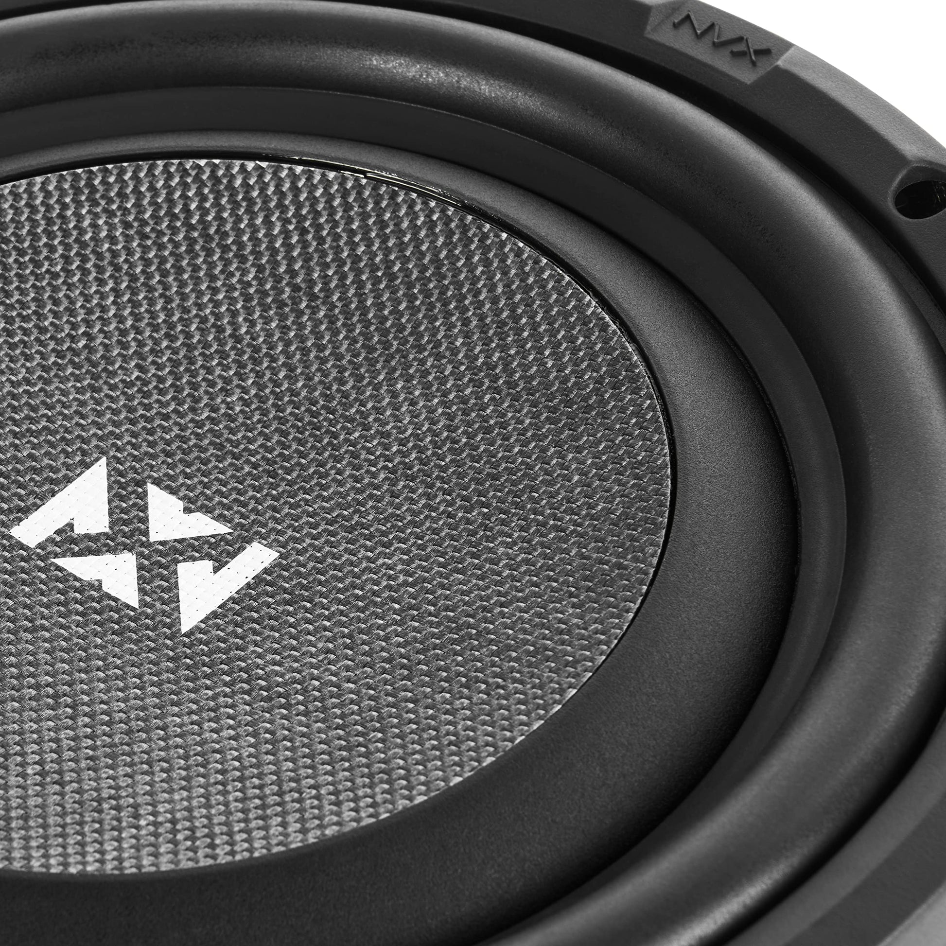 NVX SMW10D4 700 W Peak (350 W RMS) Serie S de montaje poco profundo de 10 pulgadas Dual 4 Ohm Subwoofer