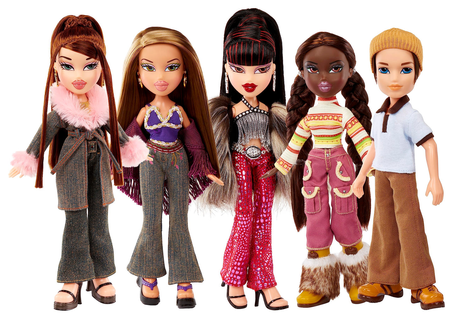 Bratz Muñeca de Moda - Fianna - Serie 3 - Muñeca, 2 Conjuntos y póster - para coleccionistas y niños Mayores de 6 años