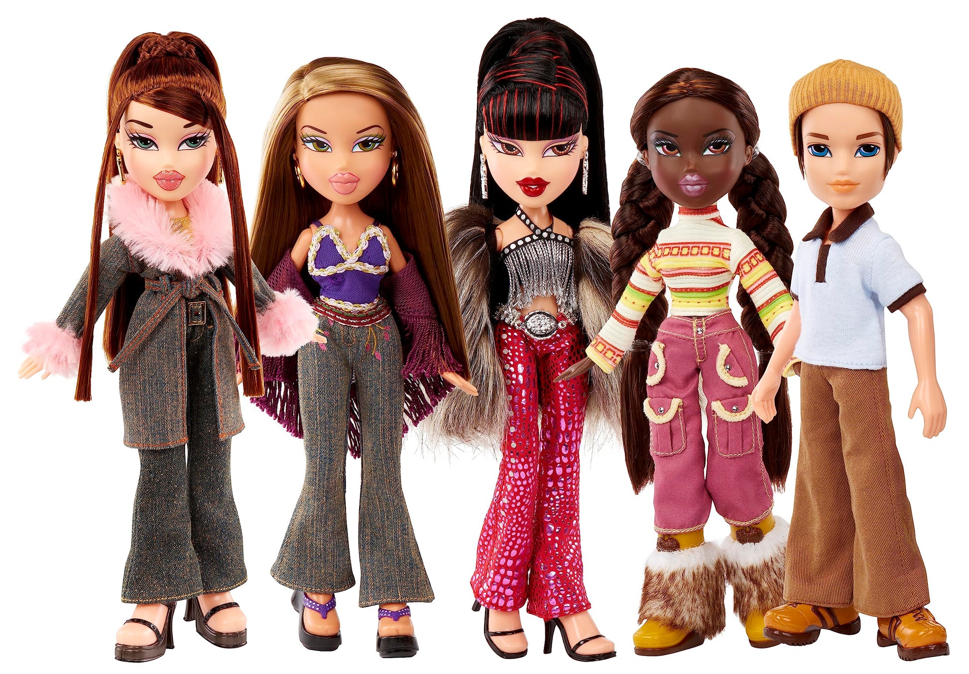 Bratz Muñeca de Moda - Fianna - Serie 3 - Muñeca, 2 Conjuntos y póster - para coleccionistas y niños Mayores de 6 años