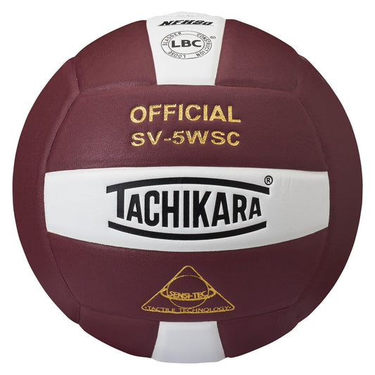 Balón de Voleibol Tachikara Sensi Tec Blanco Alto Rendimiento Oficial