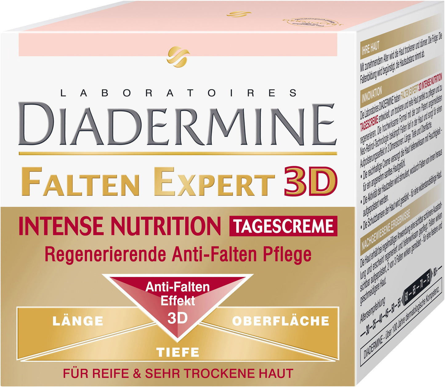 Diadermine Wrinkle Expert 3D Intense Nutrition Day Cream Regenerating Anti-Wrinkle Care by Diadermine