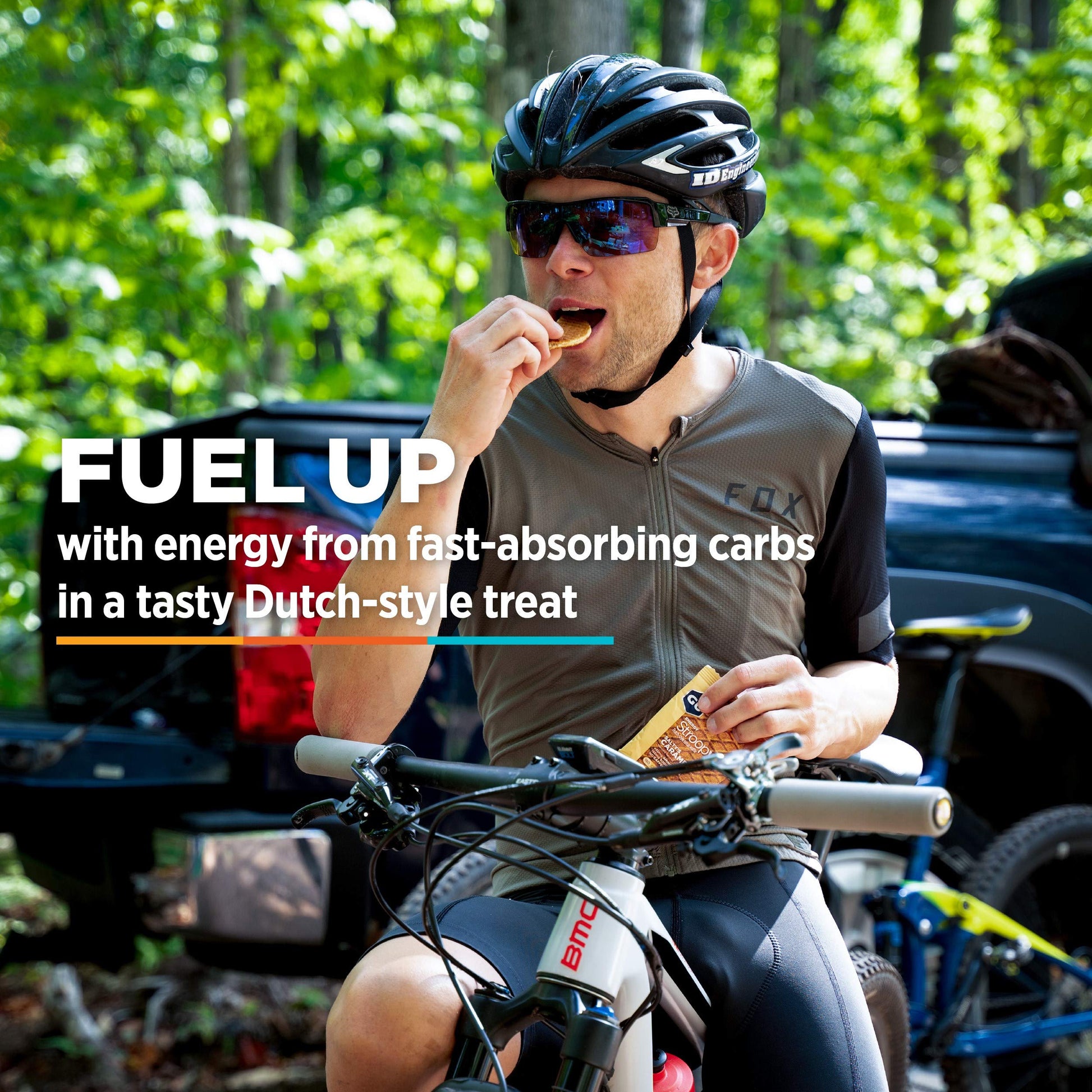 GU Energy Stroopwafel, Waffle de Nutrición Deportiva, Coco sin gluten, 16 Piezas