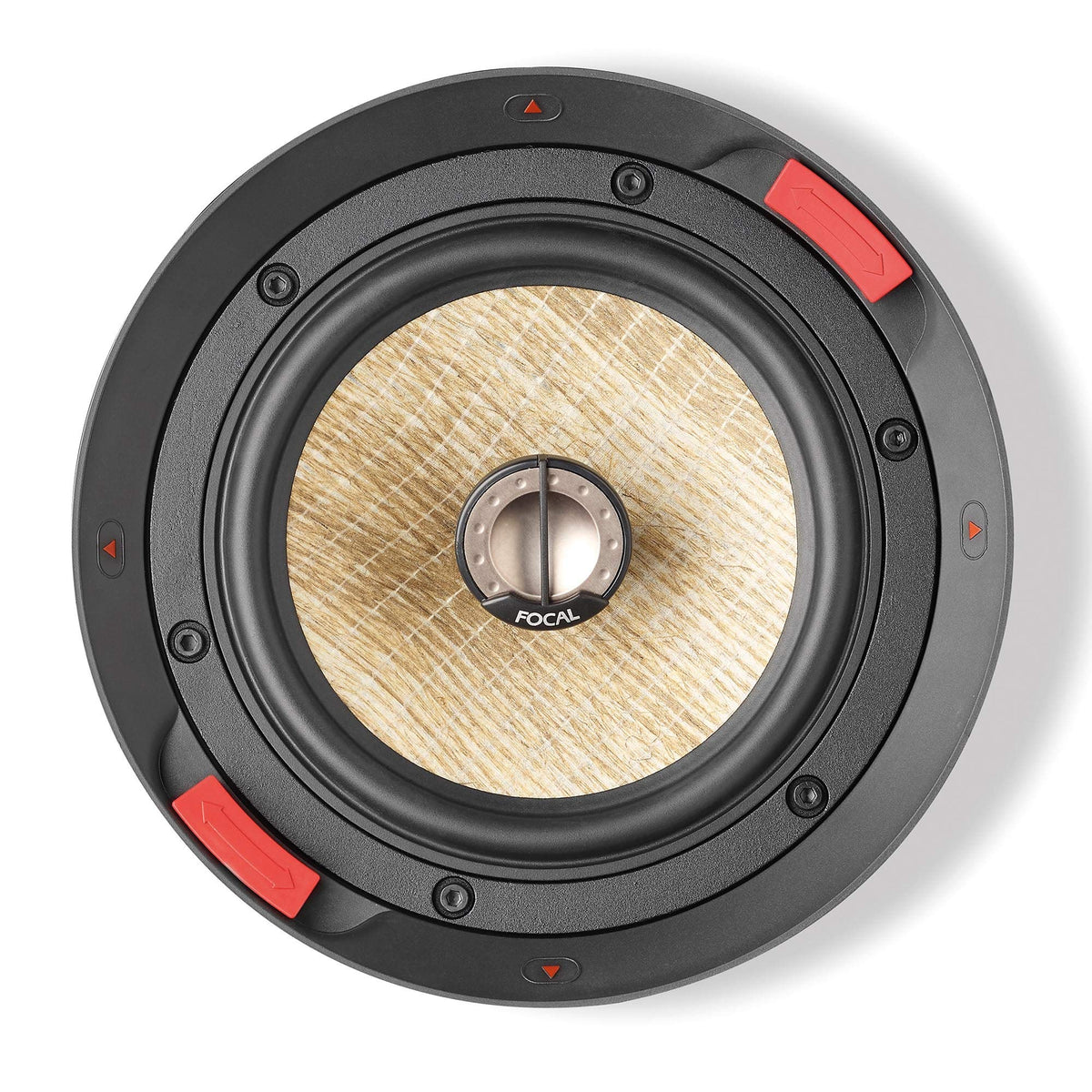 Altavoz de Pared y Techo Focal F300ICW6 Blanco con Woofer de Lino de 16,5 cm