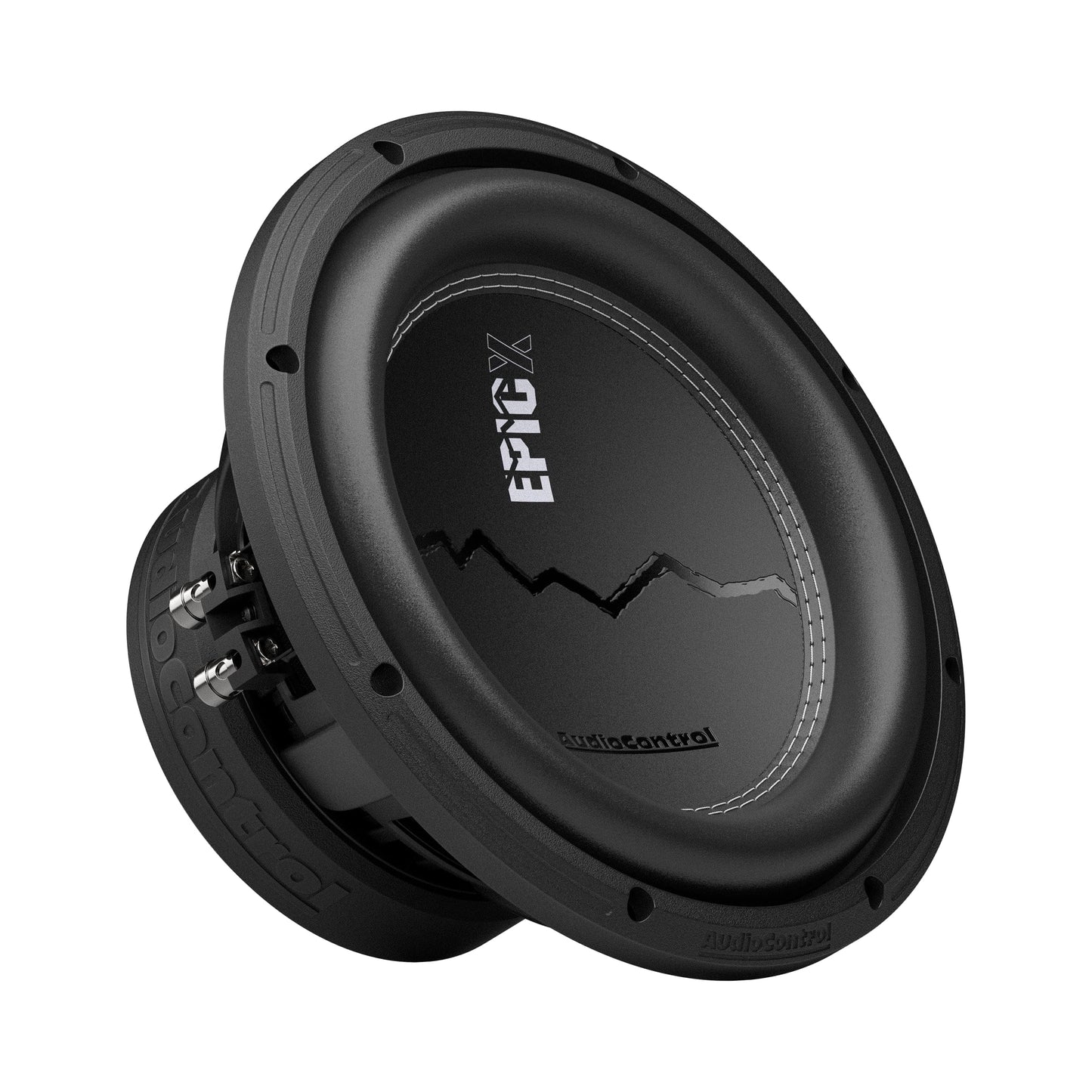 AudioControl EPICX Series - Altavoz de subwoofer para coche de 10 pulgadas, potencia máxima de 750 W (500 W RMS), bobinas de voz duales de 2 ohmios, sub Loud Pro StreetBass para sistema de audio para