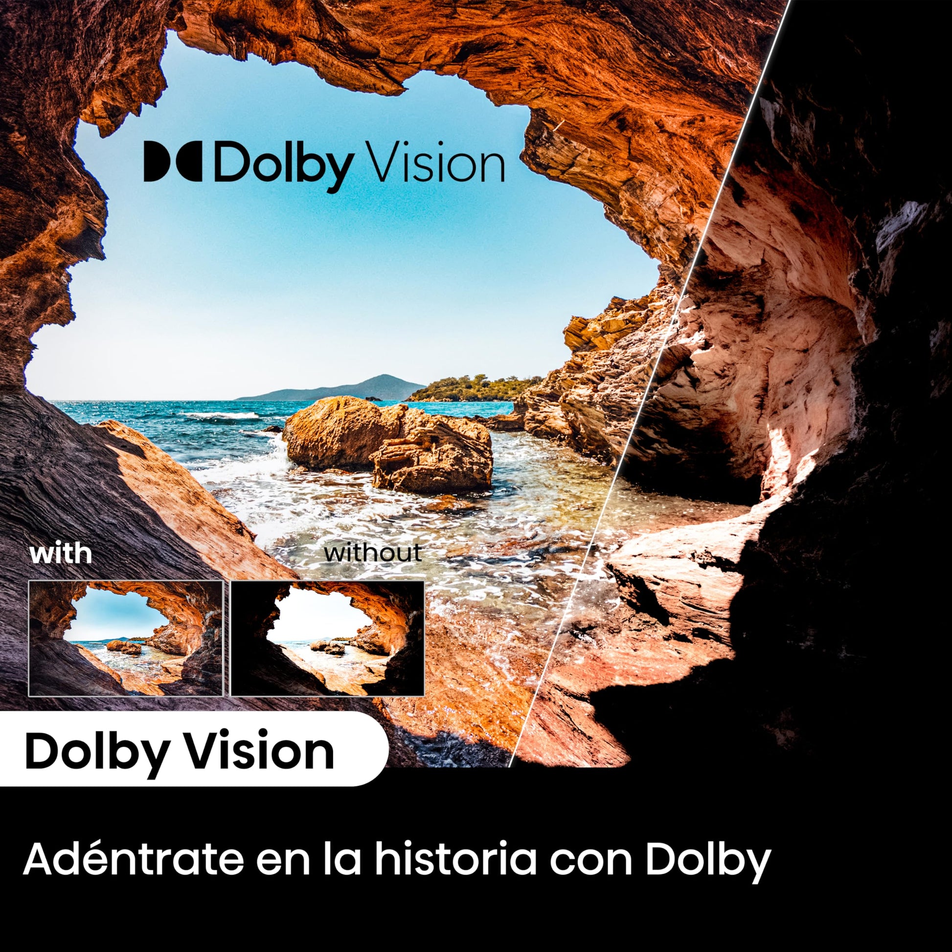Hisense Television A6N Pantalla 58 Pulgadas, Smart Vidaa TV UHD 4K,Control Remoto por Voz con Alexa, Dolby Vision, Amplia Gama de Colores, Modo de Juego Plus,ALLM, mira TV en Vivo sin Cable