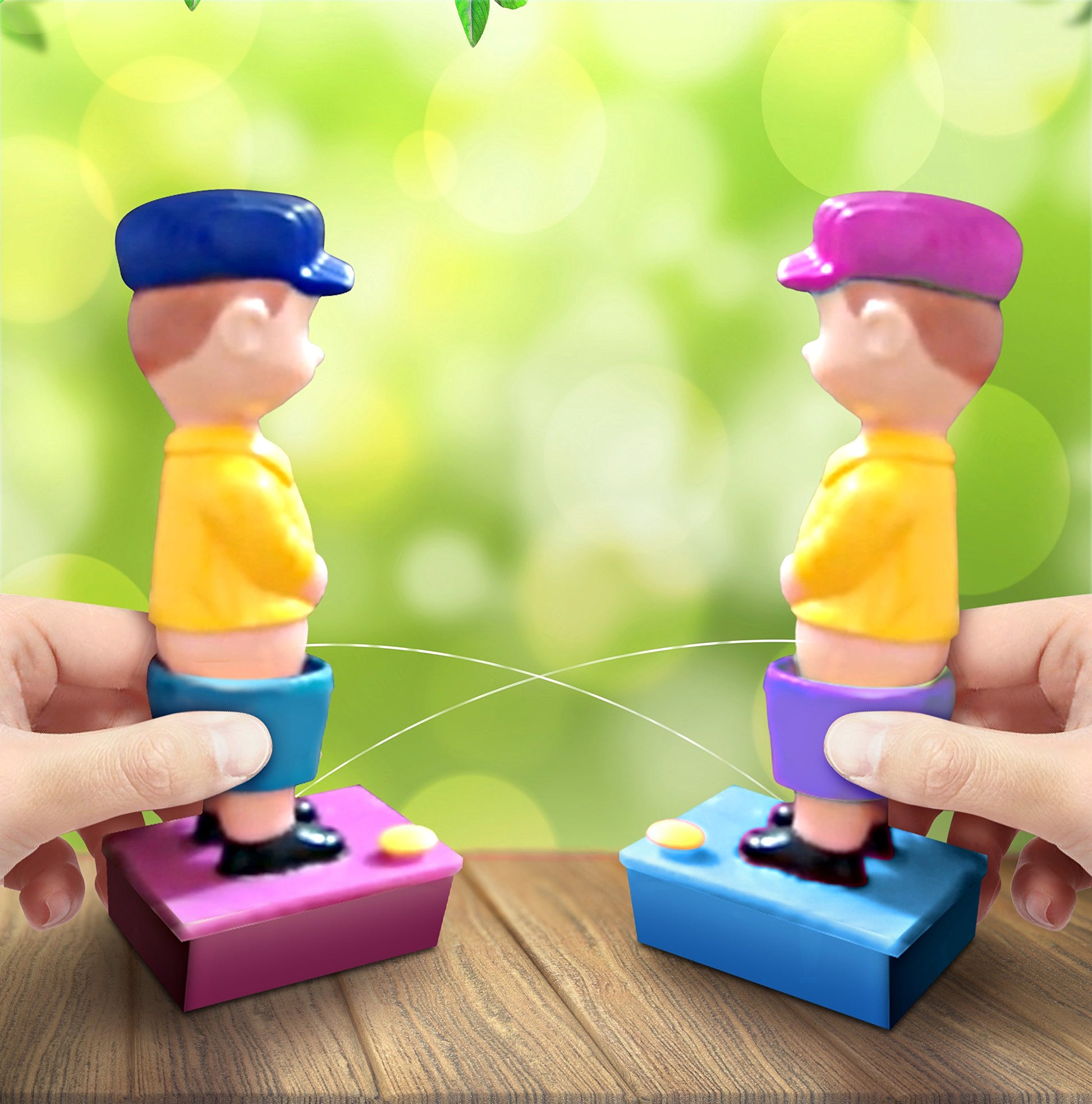 ArtCreativity Squirt Wee Pee Boy Set (Pack of 2) | 7.5" Peeing Boy Squirter Toys | Leak-Free Water Base | Classic Funny Novelty Gag Gift for Men, Women, Kids (Multicolor)