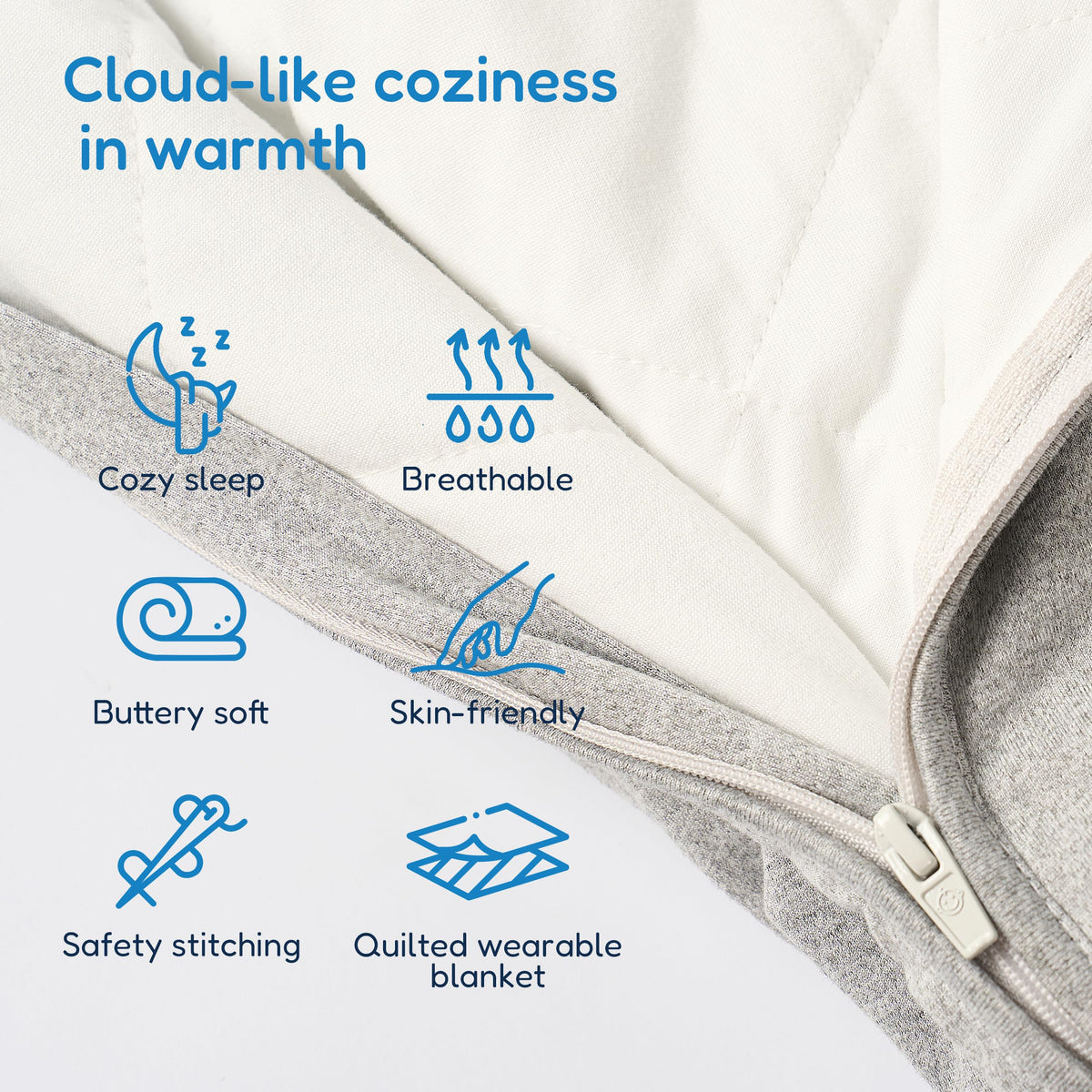 TotAha - Saco de dormir para niños pequeños, 1.0 TOG, 2T-3T-4T, saco de