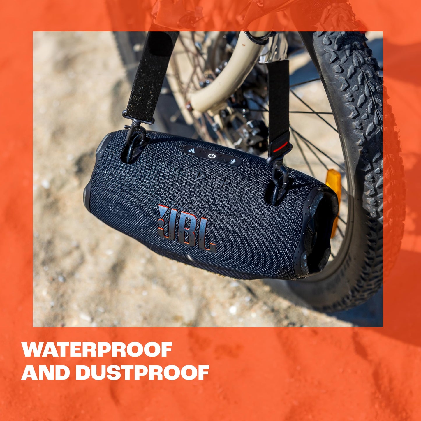 JBL Xtreme 4 Bocina Portátil Bluetooth, Reproducción 24 Horas, Resistente al Agua IP67 - Negro Camuflaje