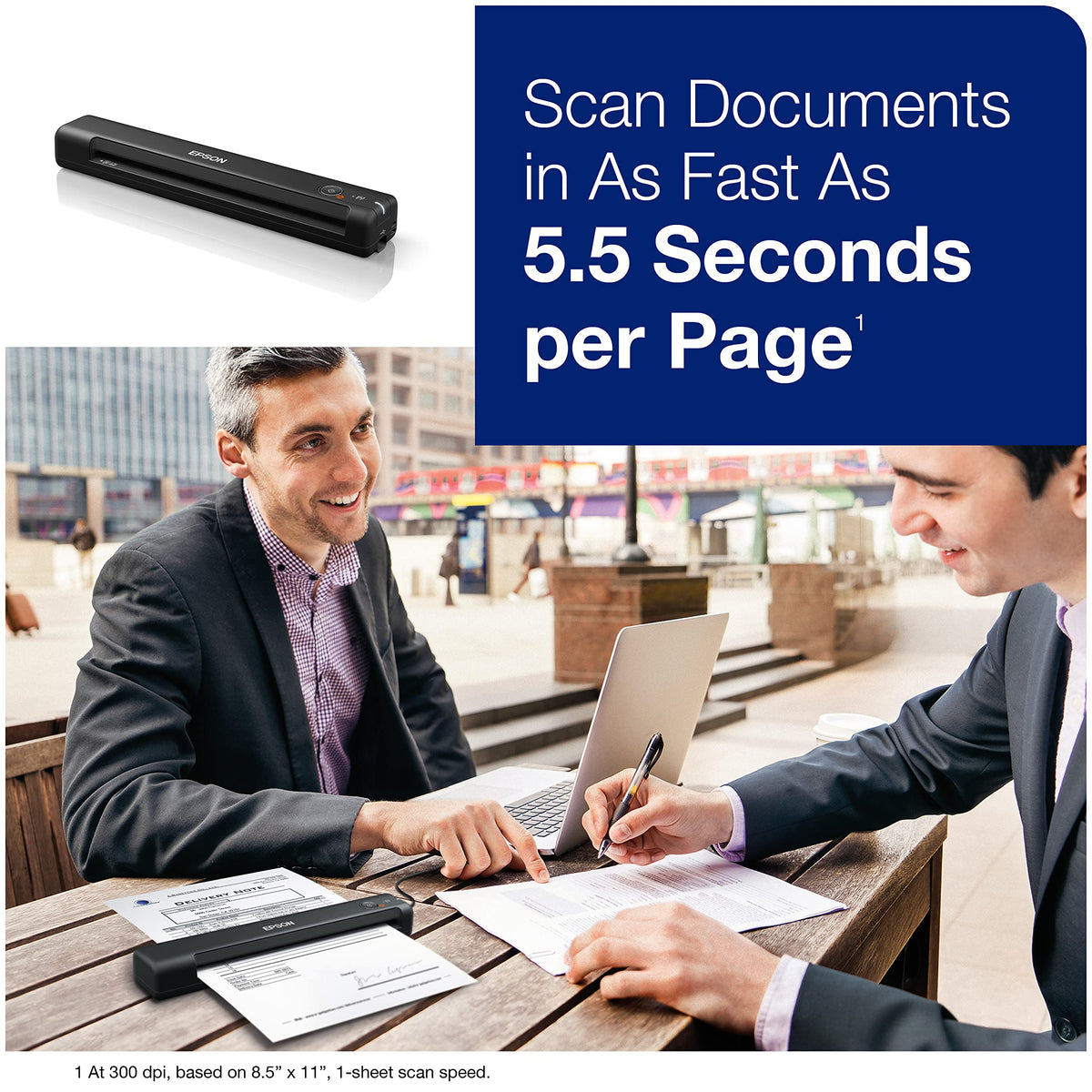 Escáner Portátil WorkForce ES-50 Documentos