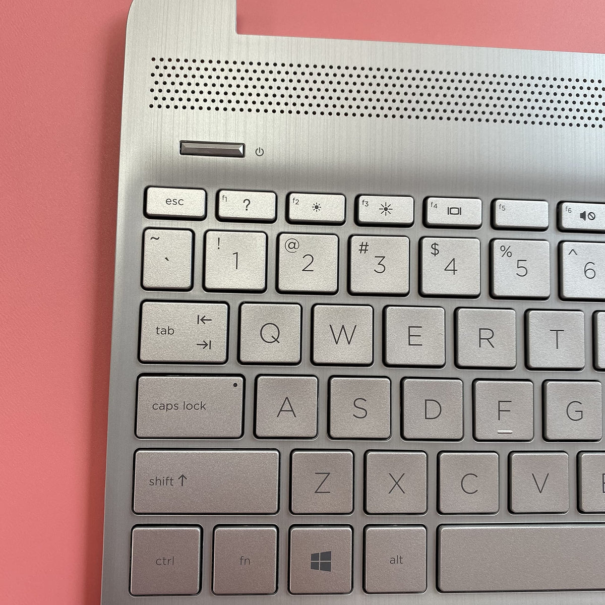 Funda Superior de Teclado Repuesto HP Plateado L63578-001