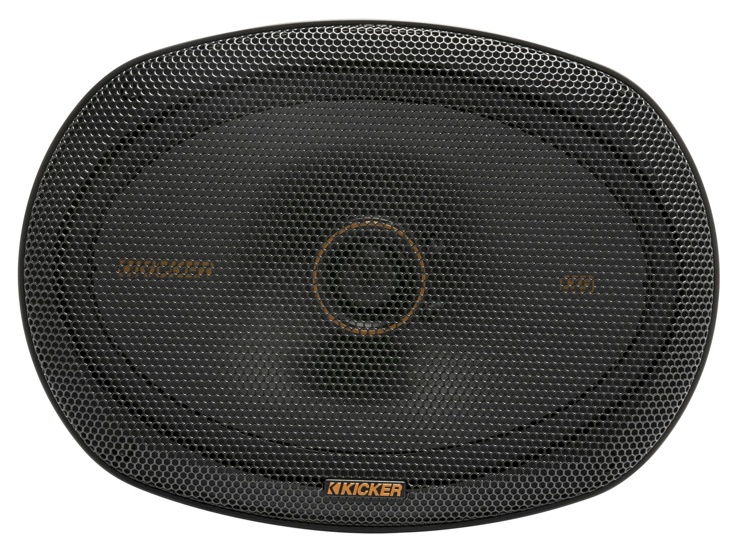 KICKER 51KSC6904 KS-Series 6x9 altavoces coaxiales con tweeters de 1 pulgada, 4 ohmios, par