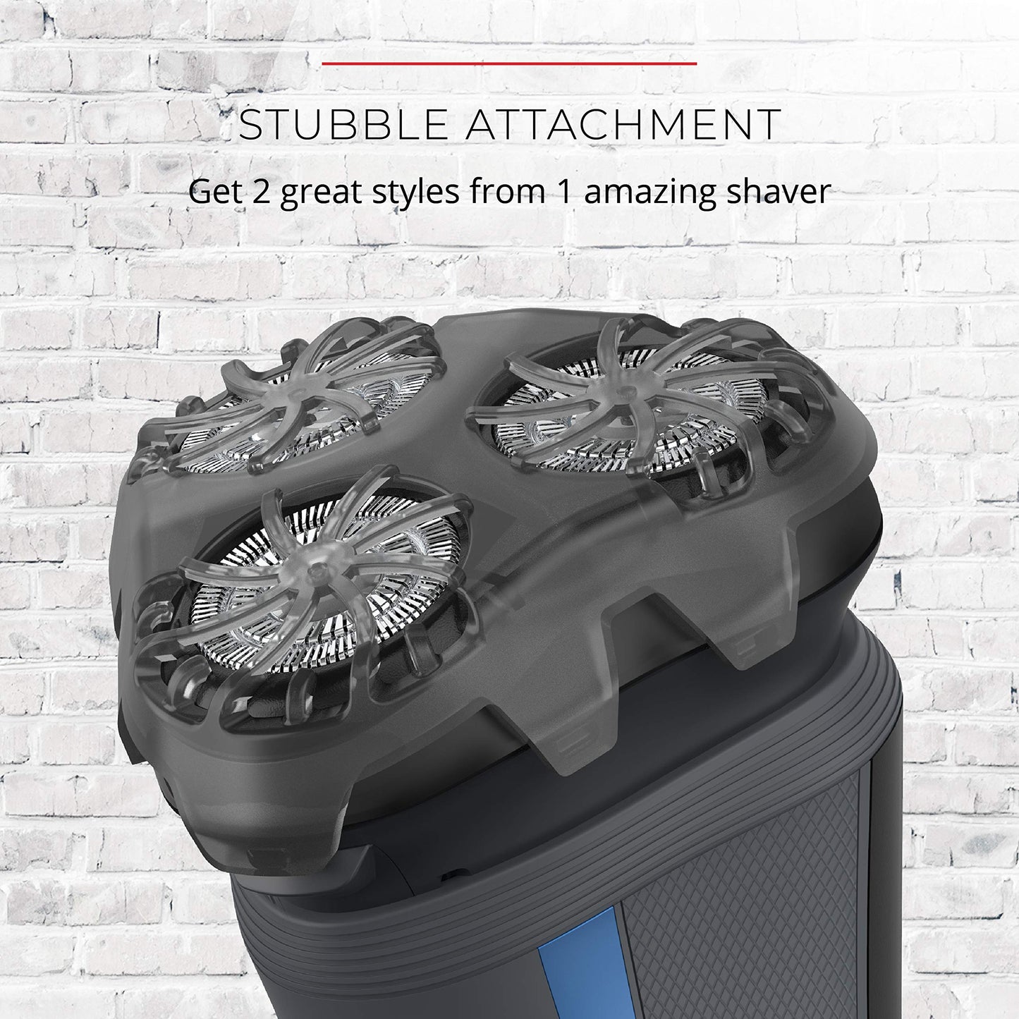 Remington R5000 Series Rotary Shaver, Black, 1 Count