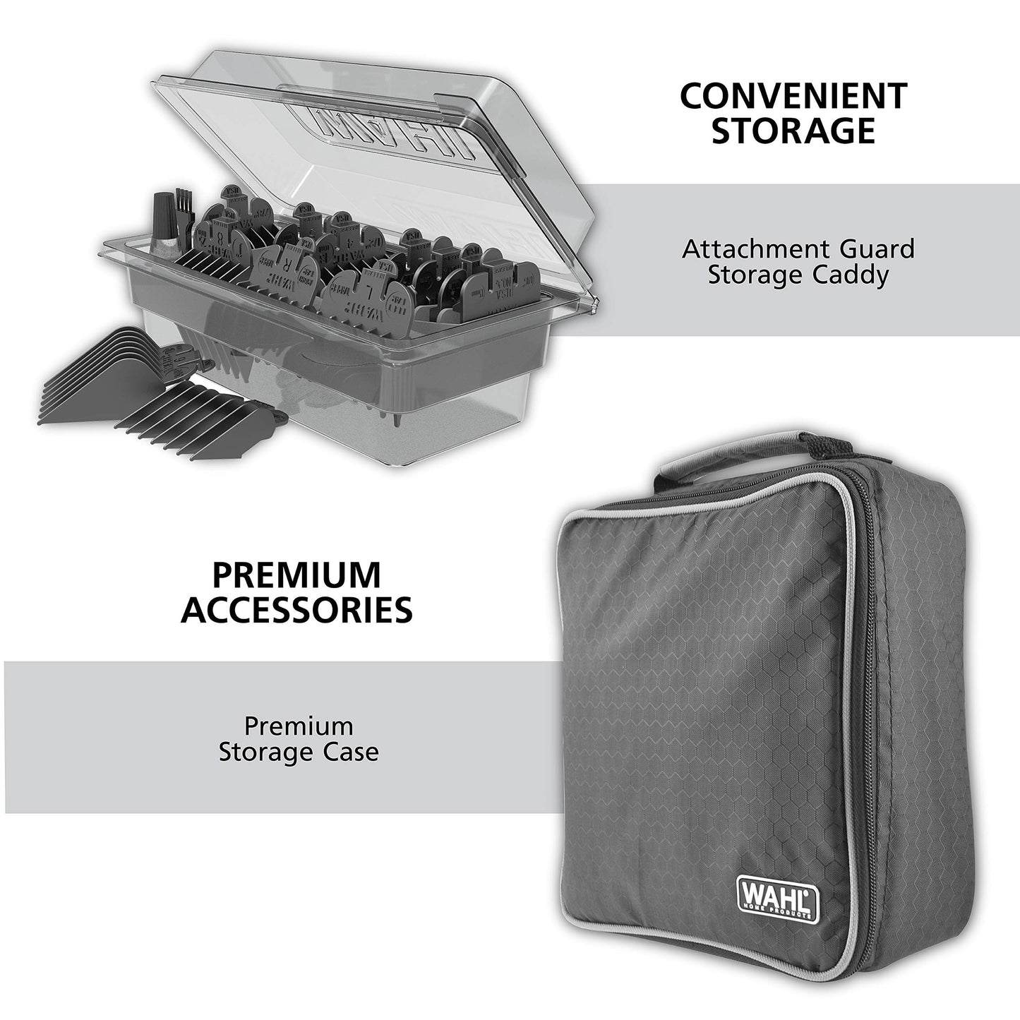 Wahl Lithium Pro Cordless Haircut & Touch Up Kit With Case (23 Pieces) Model# 79600-3301